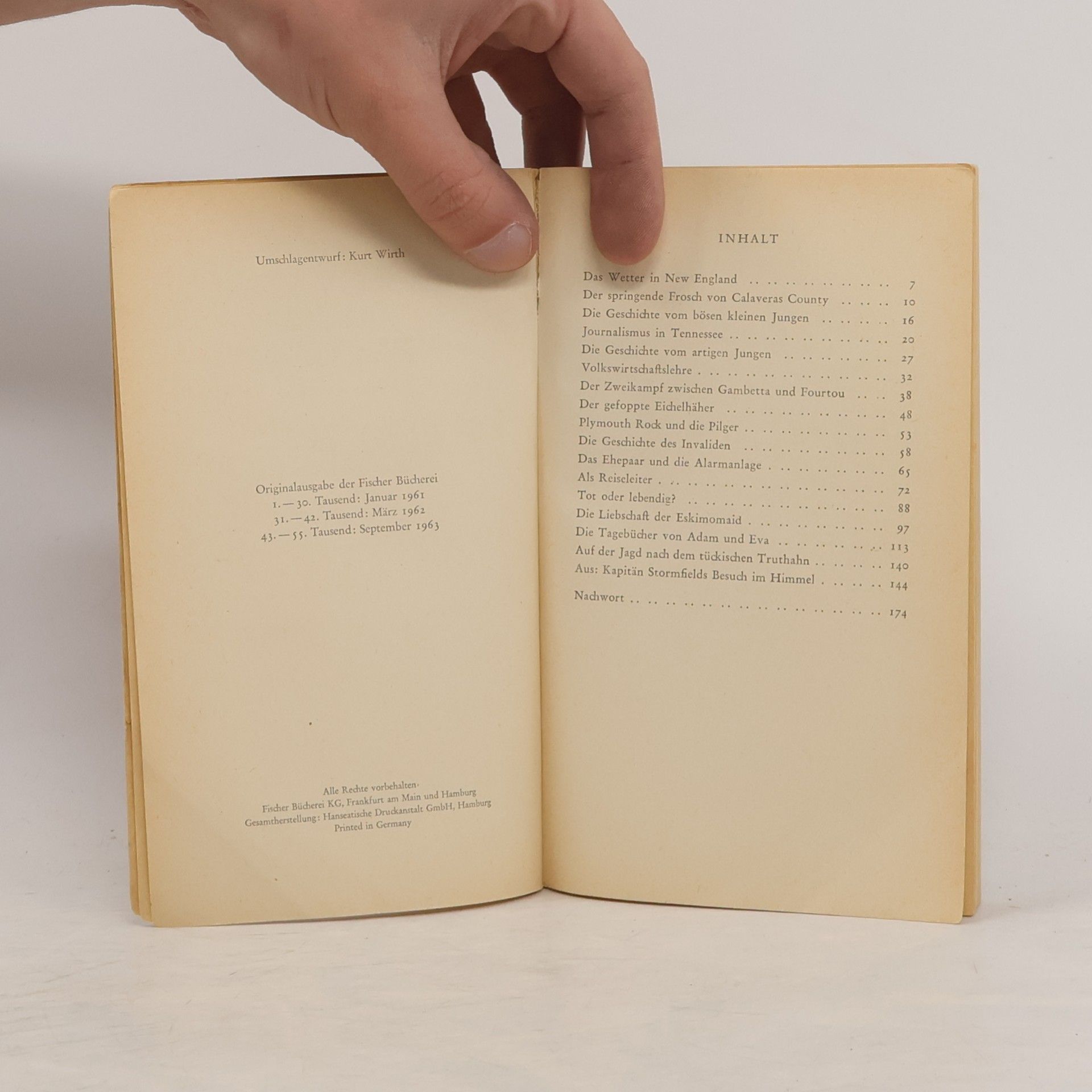 Mark Twain Tot oder lebendig