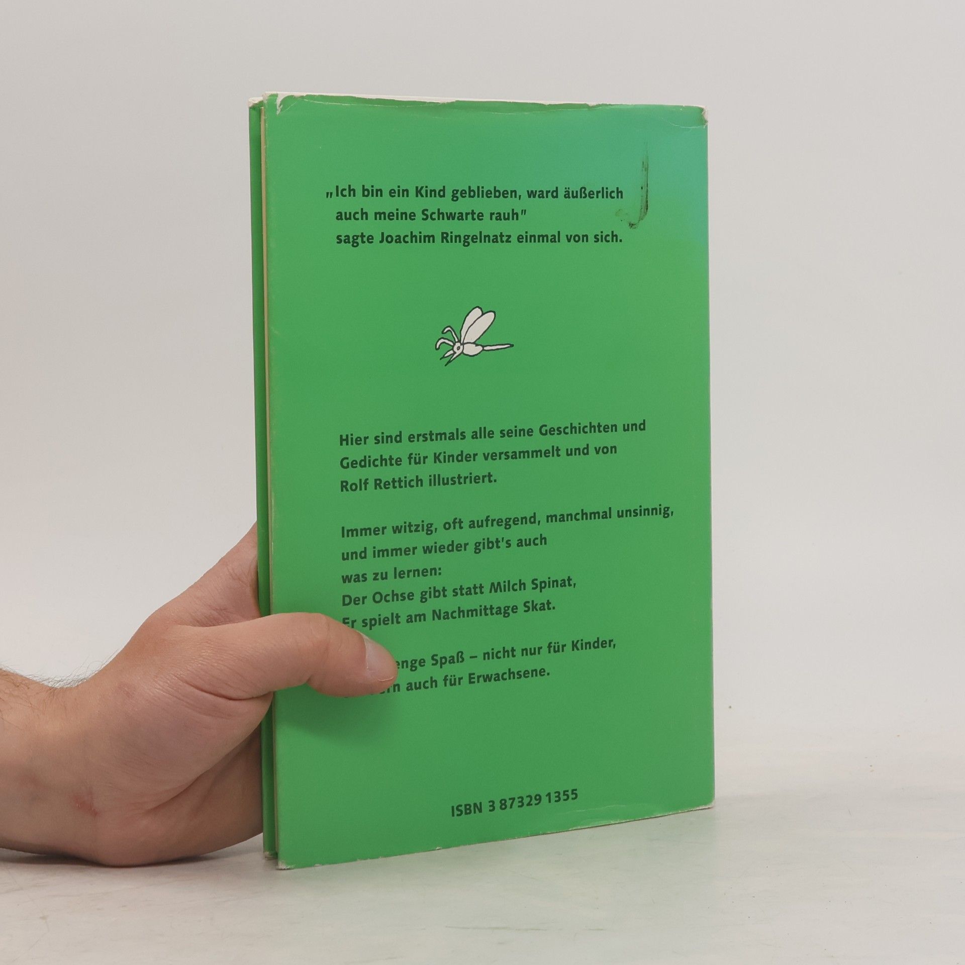 Joachim Ringelnatz Das grosse Ringelnatz-Kinderbuch