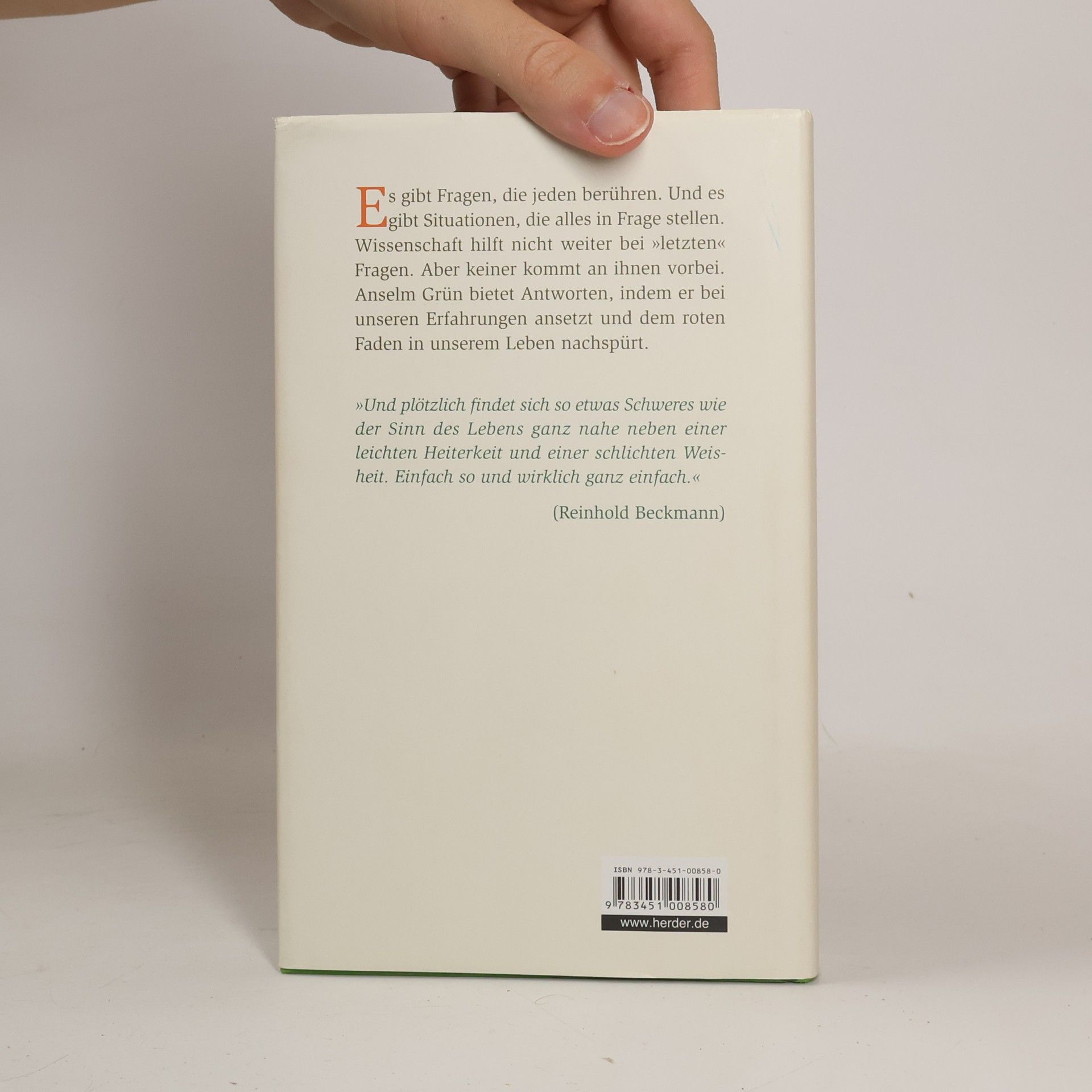 Anselm Grün Anselm Grüns Buch der Antworten