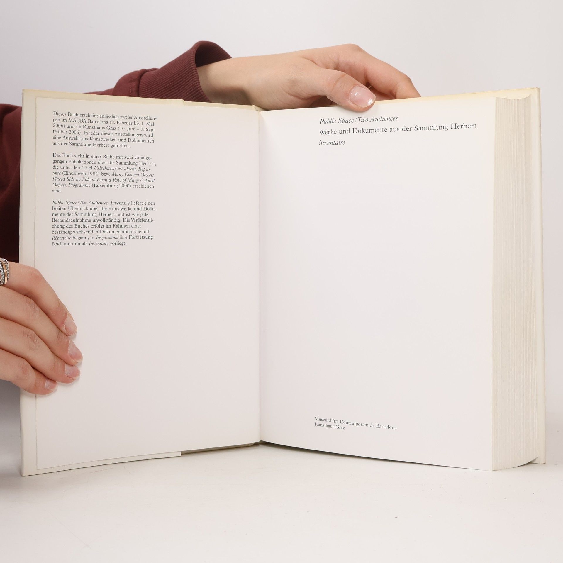 Kolektiv autorů Werke und Dokumente aus der Sammlung Herbert