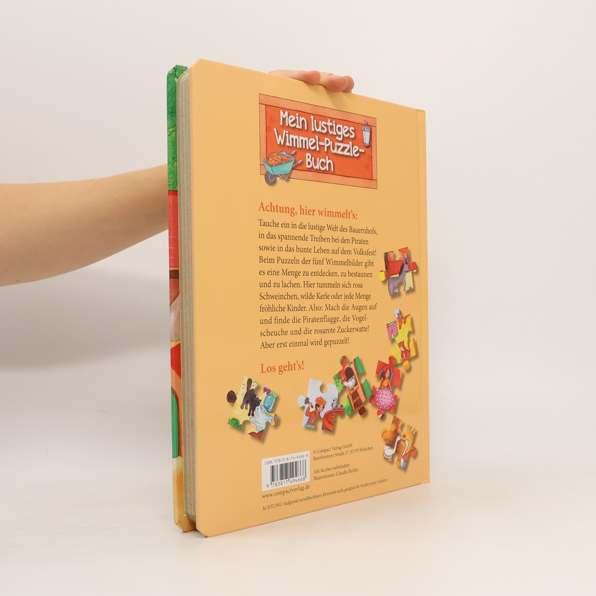 Claudia Bichler Mein lustiges Wimmel-Puzzle-Buch