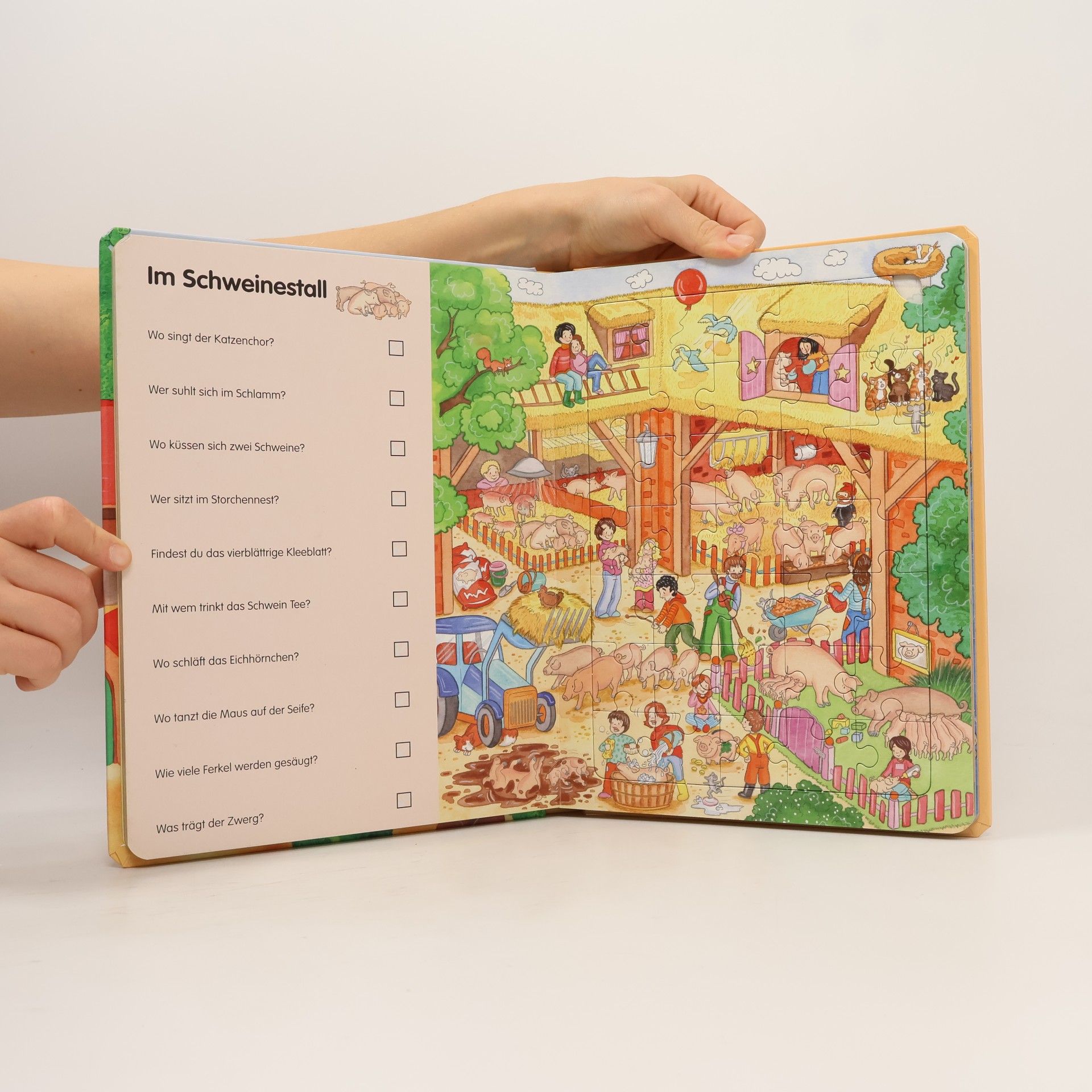 Claudia Bichler Mein lustiges Wimmel-Puzzle-Buch