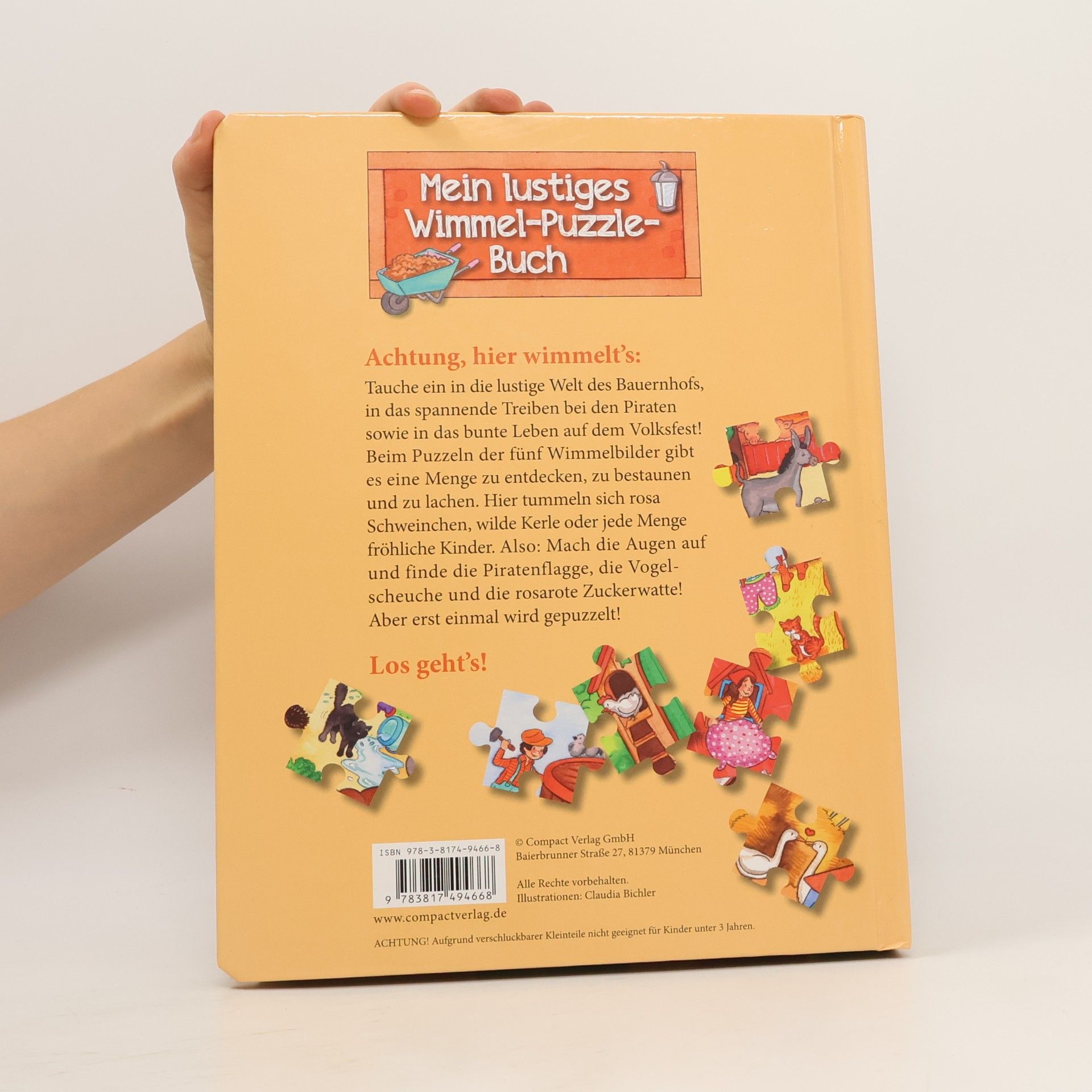 Claudia Bichler Mein lustiges Wimmel-Puzzle-Buch