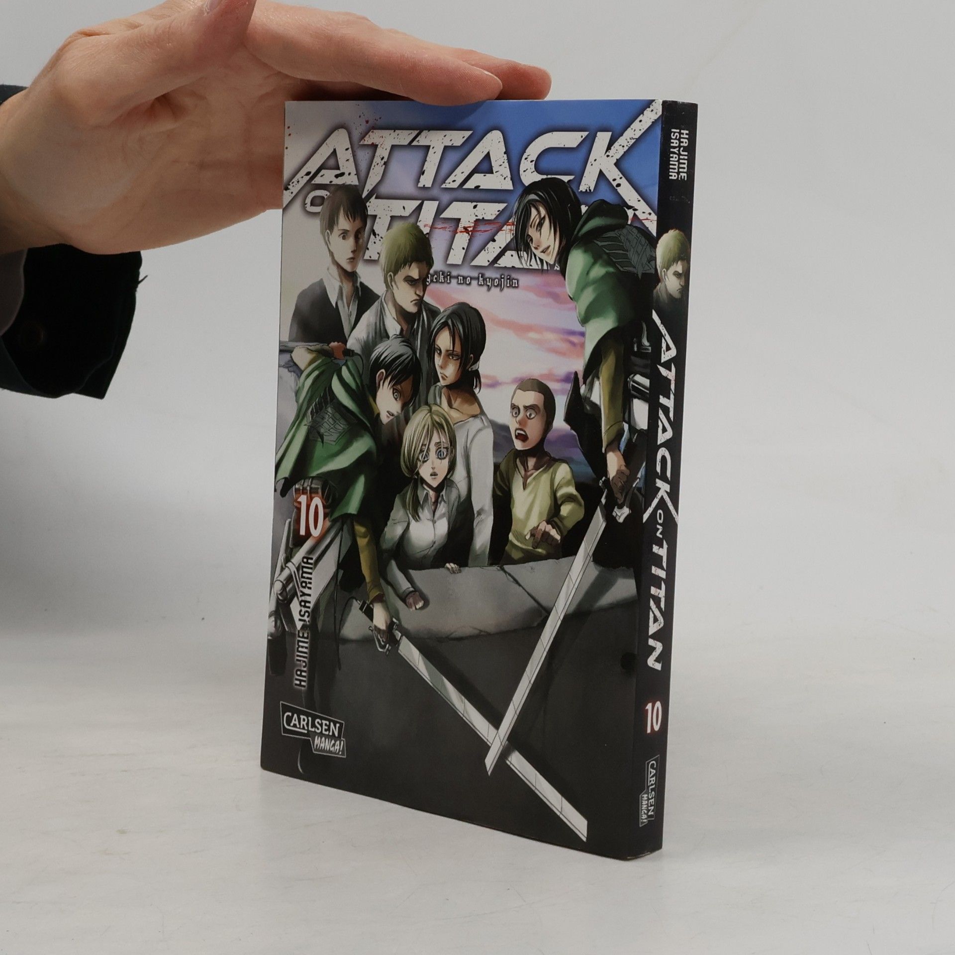 Hajime Isayama Attack on Titan 10