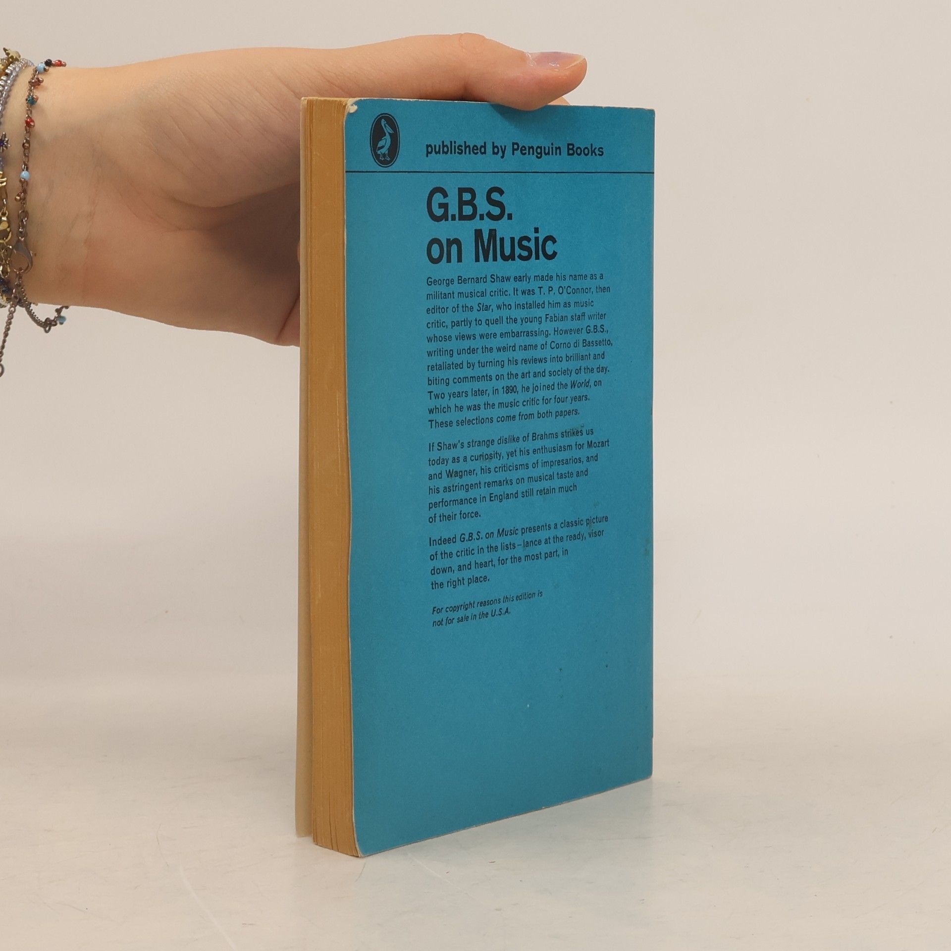 George B. Shaw G.B.S. on Music