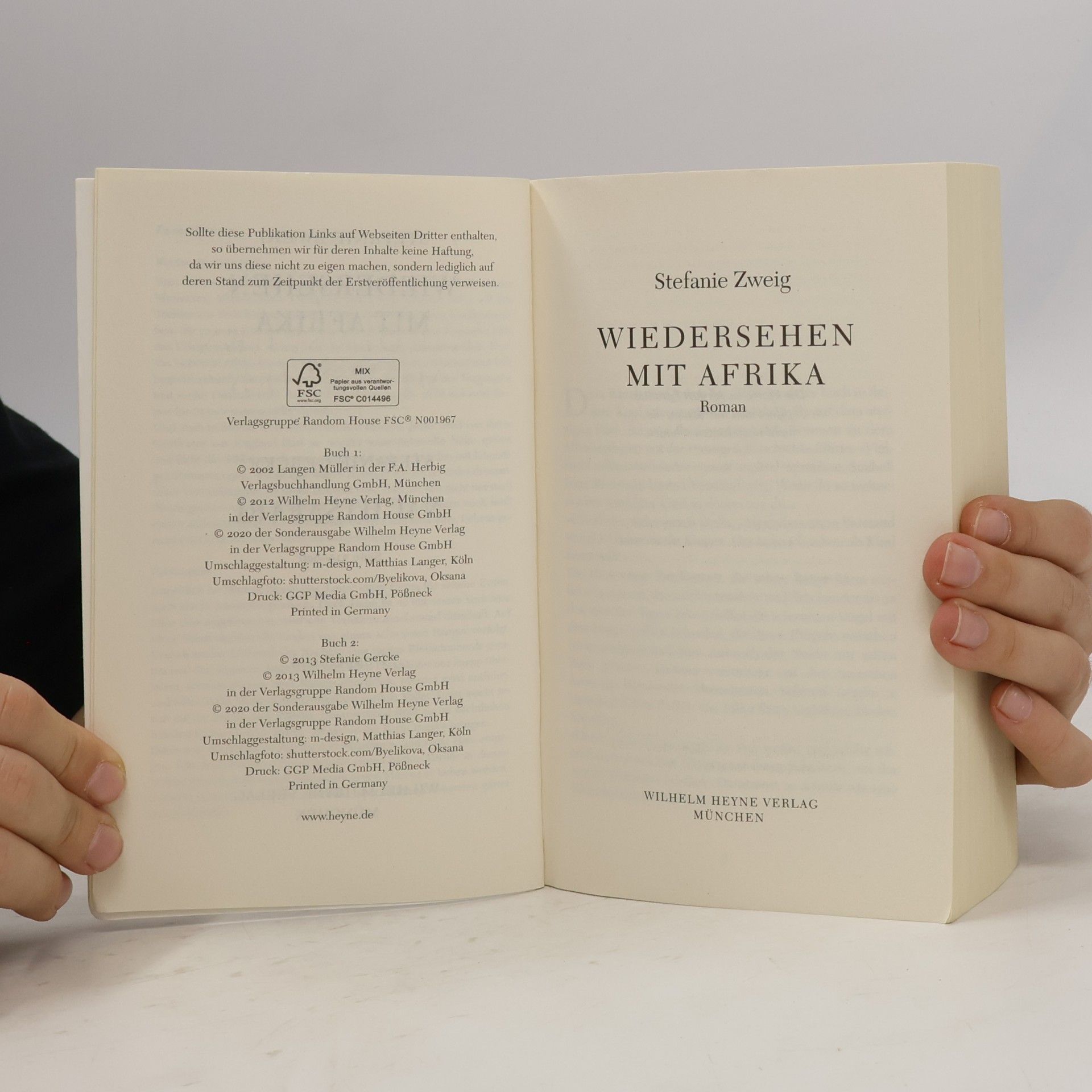 Stefanie Zweig Wiedersehen mit Afrika. Nachtsafari