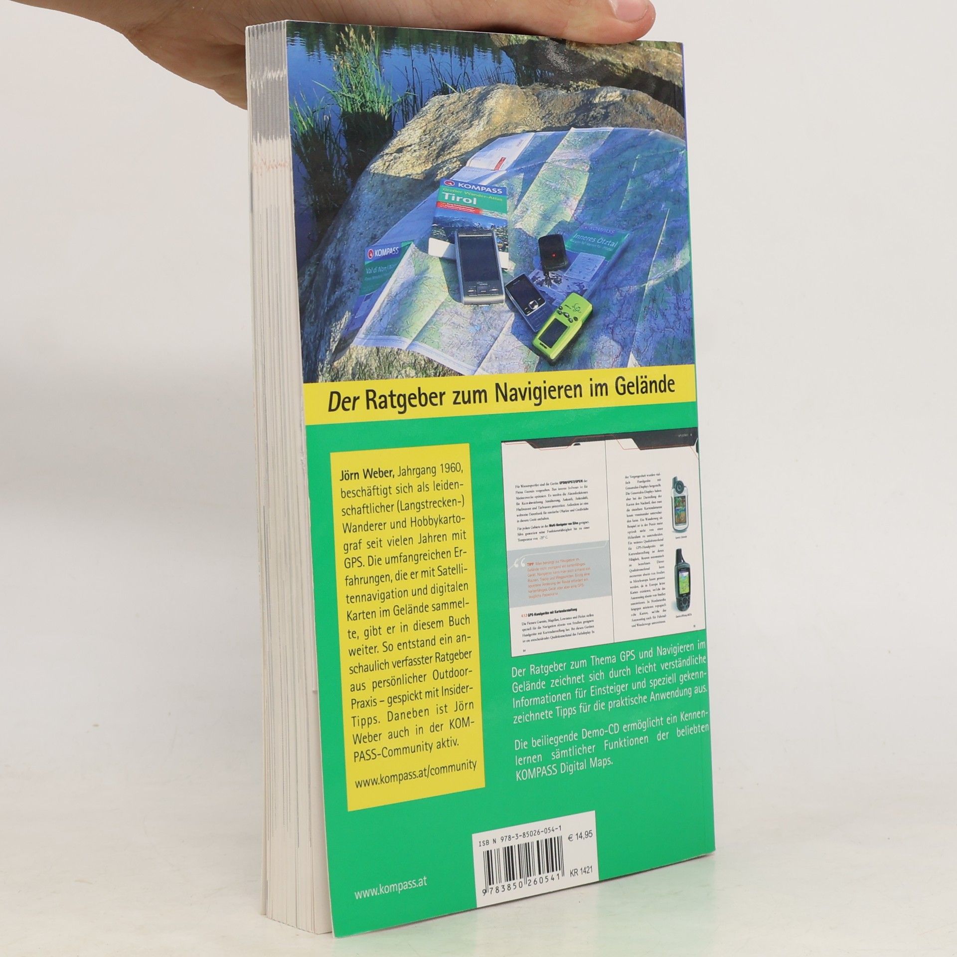 Jörn Weber Das große GPS-Handbuch zum Navigieren im Gelände