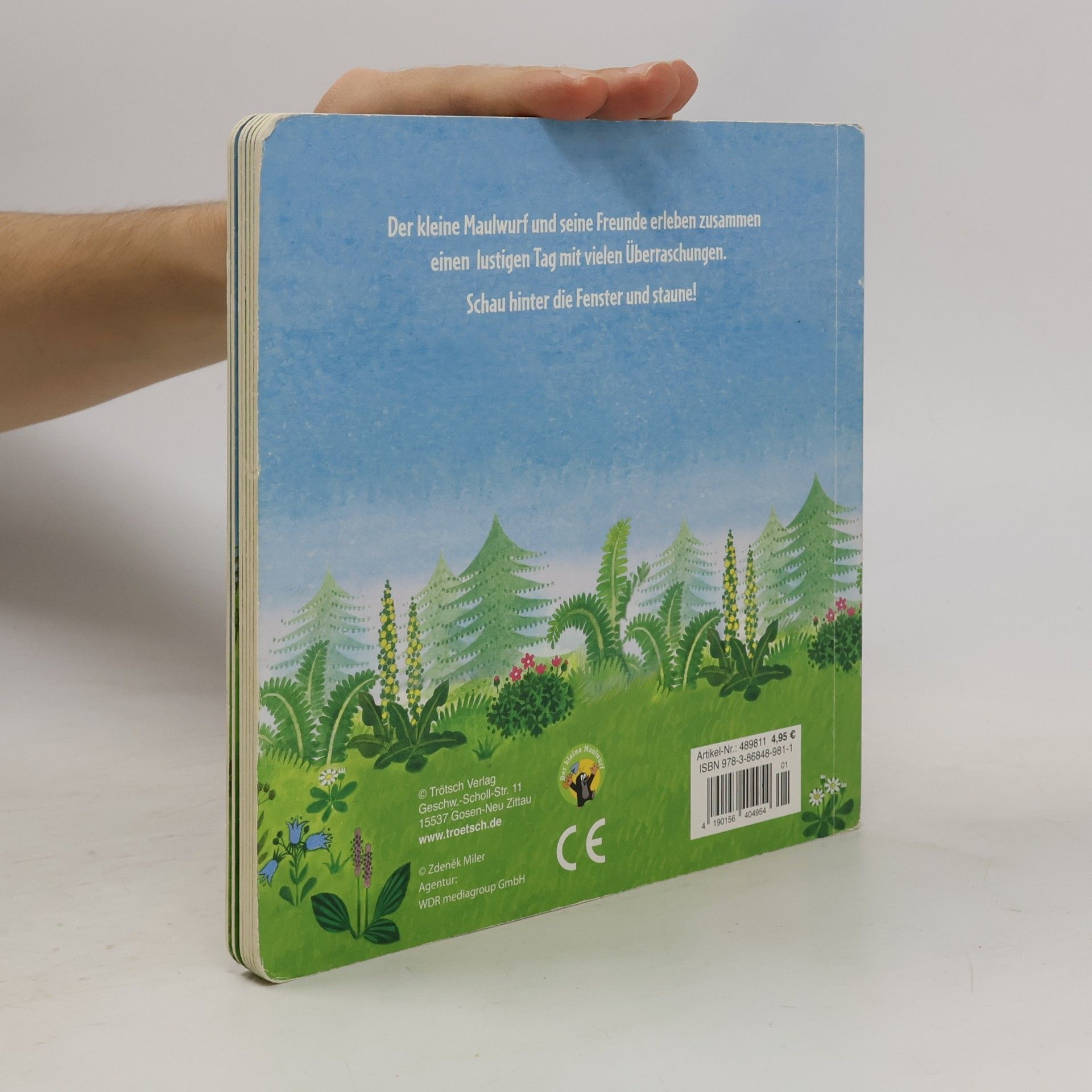 Zdeněk Miler Der kleine Maulwurf Fensterbuch