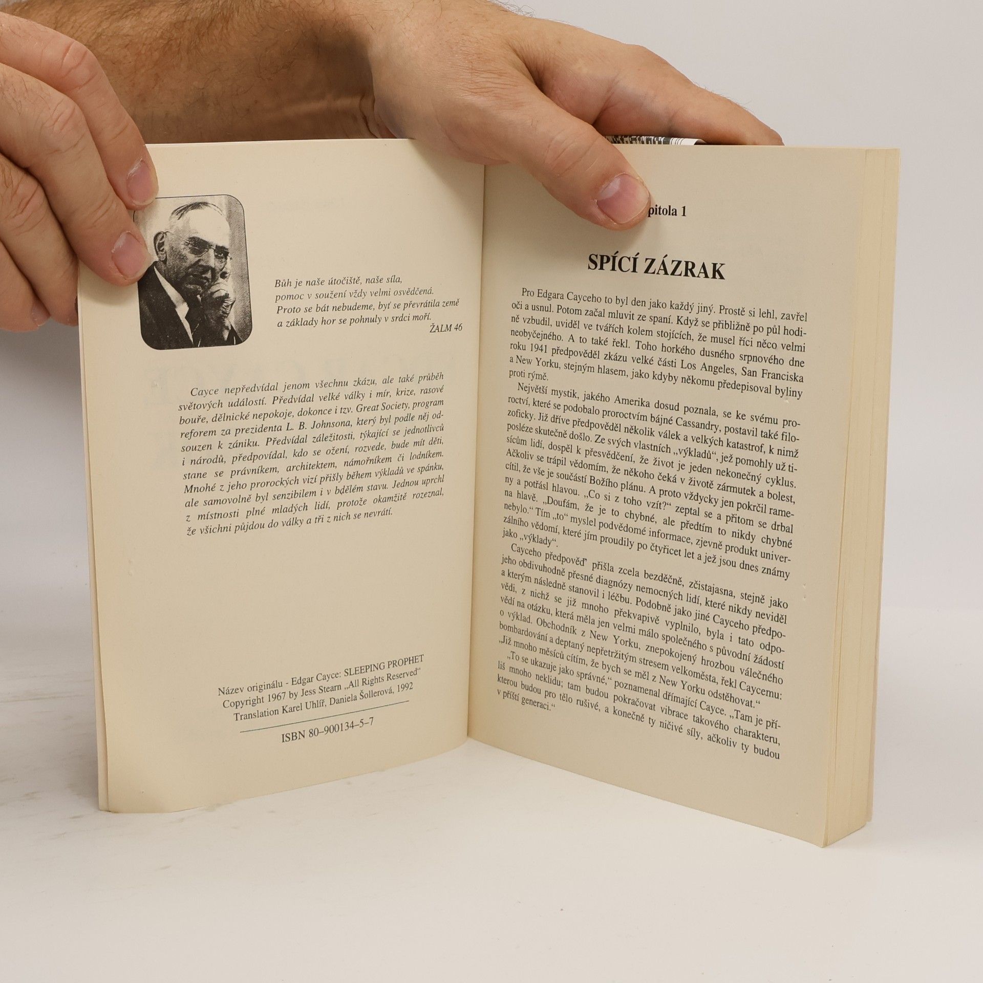 Jess Stearn Edgar Cayce. Spící prorok