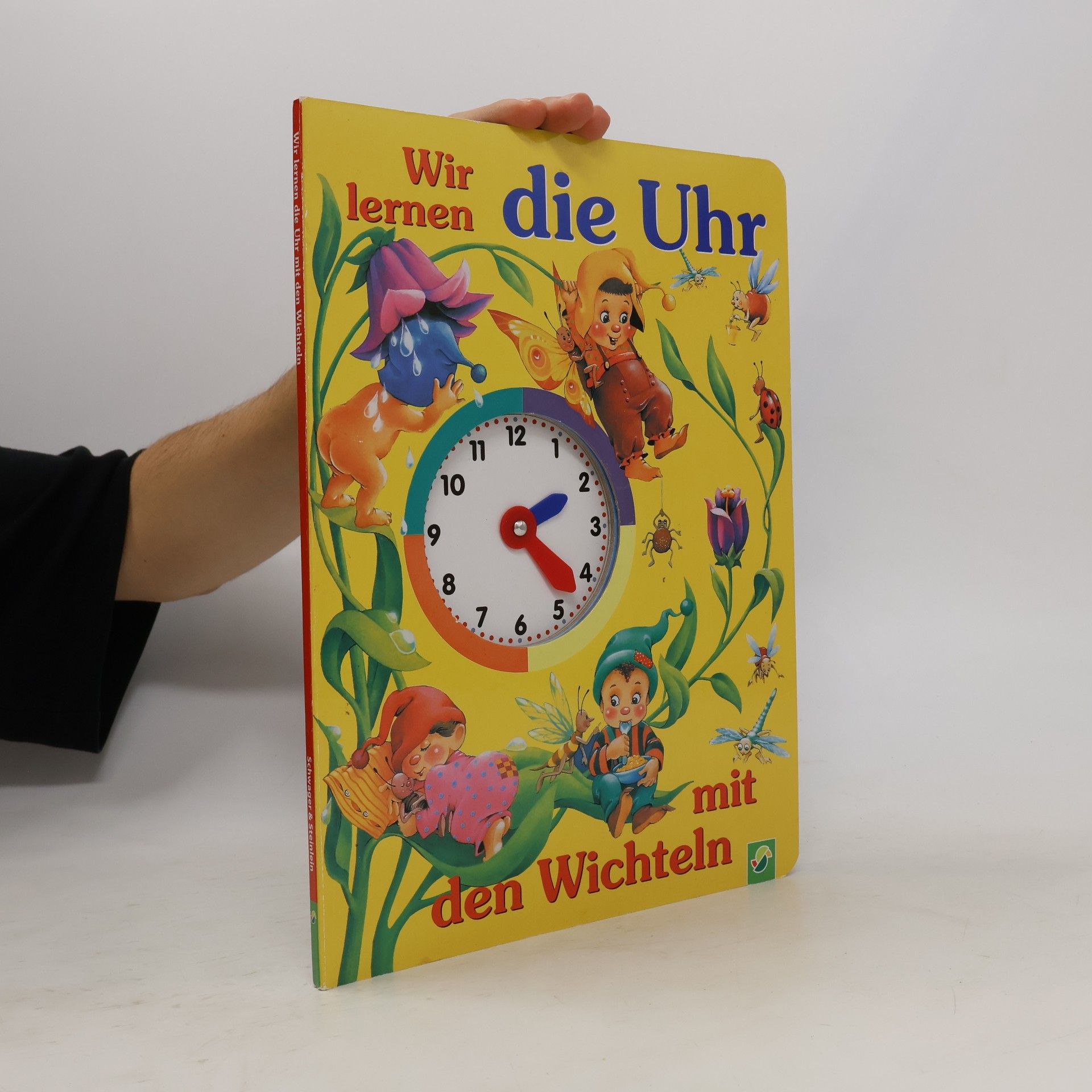 Wir lernen die Uhr mit den Wichteln
