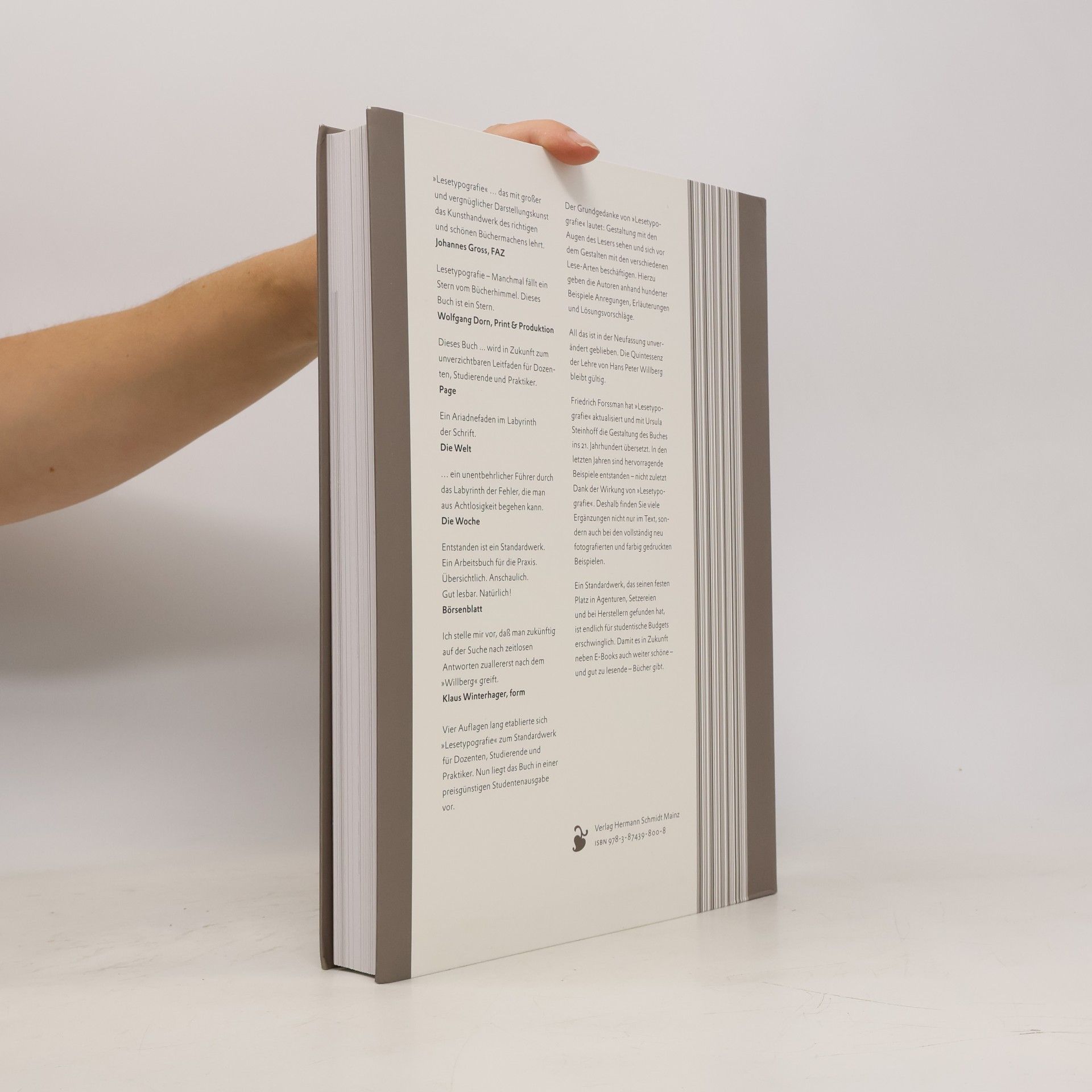 Hans Peter Willberg Lesetypografie