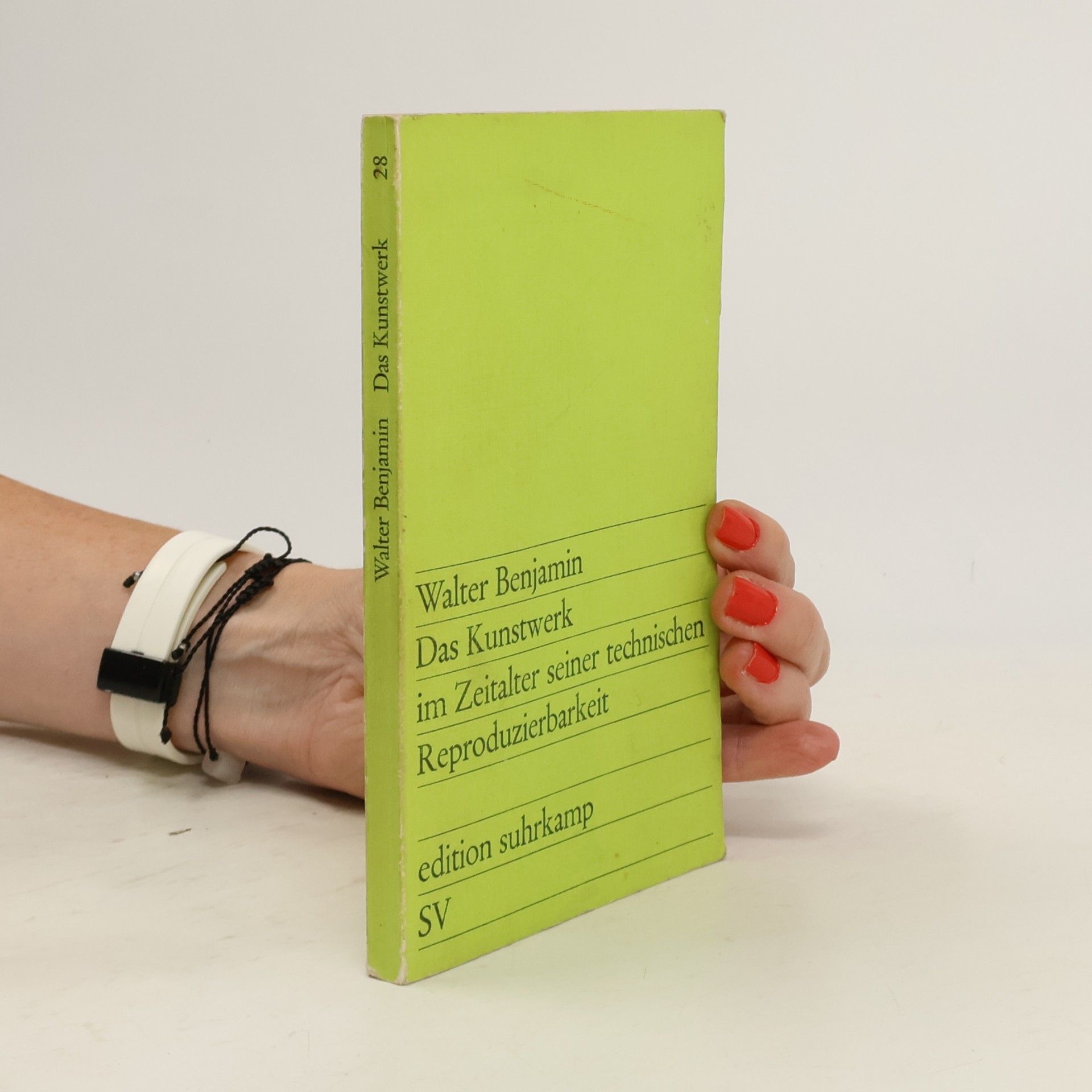 Walter Benjamin Das Kunstwerk