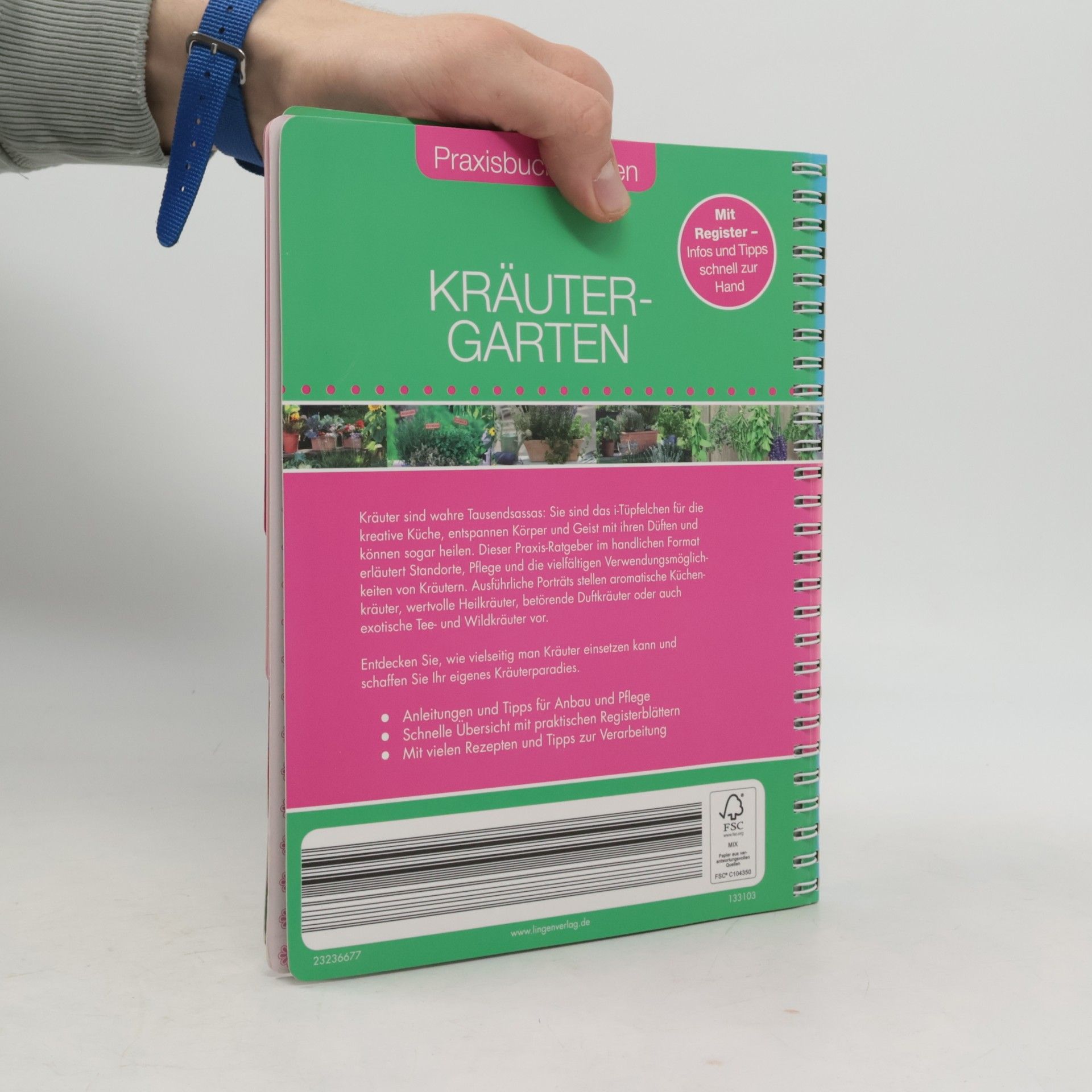 Kolektiv autorů Praxisbuch Garten. Kräutergarten