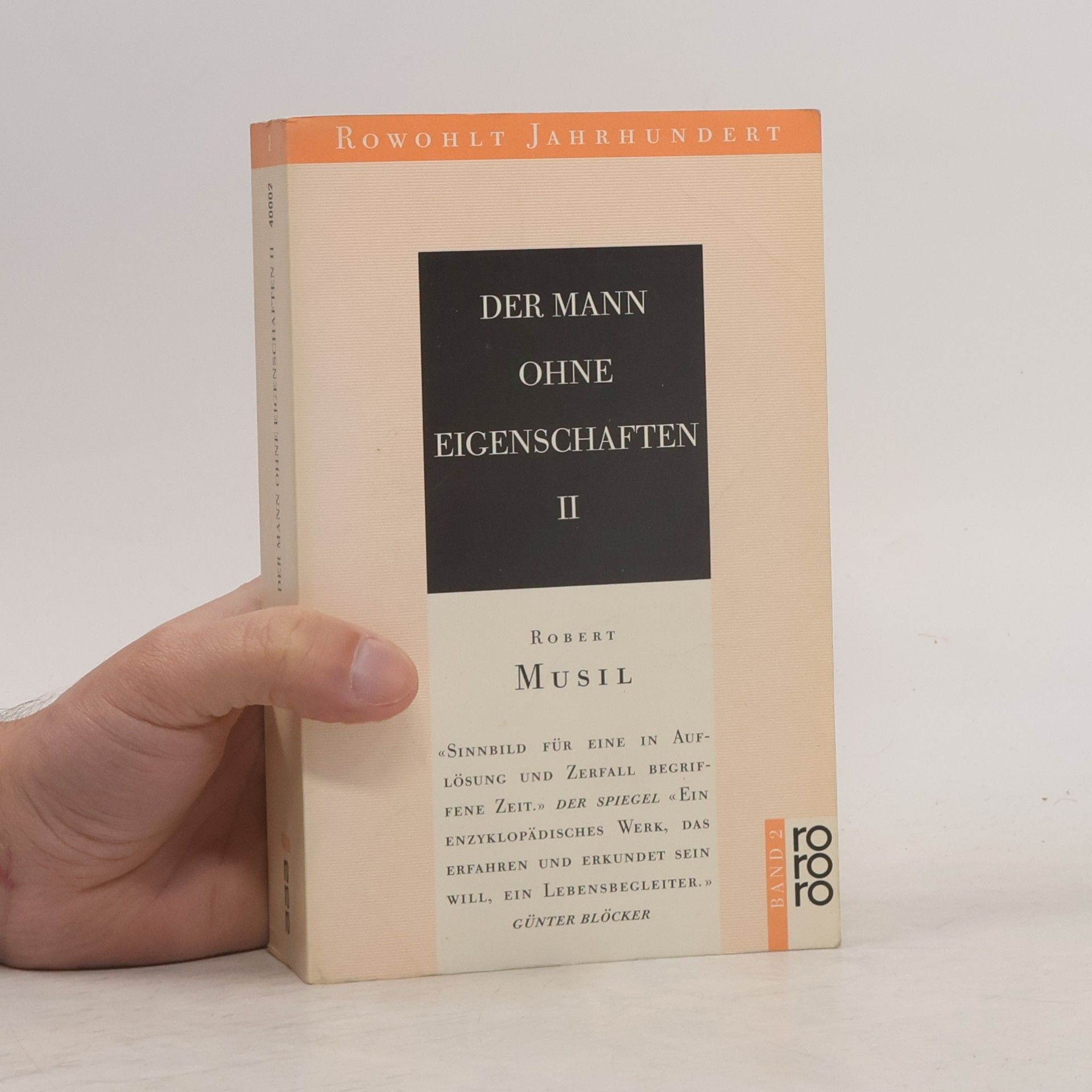 Robert Musil Der Mann ohne Eigenschaften : Roman. II, Aus dem Nachlaß