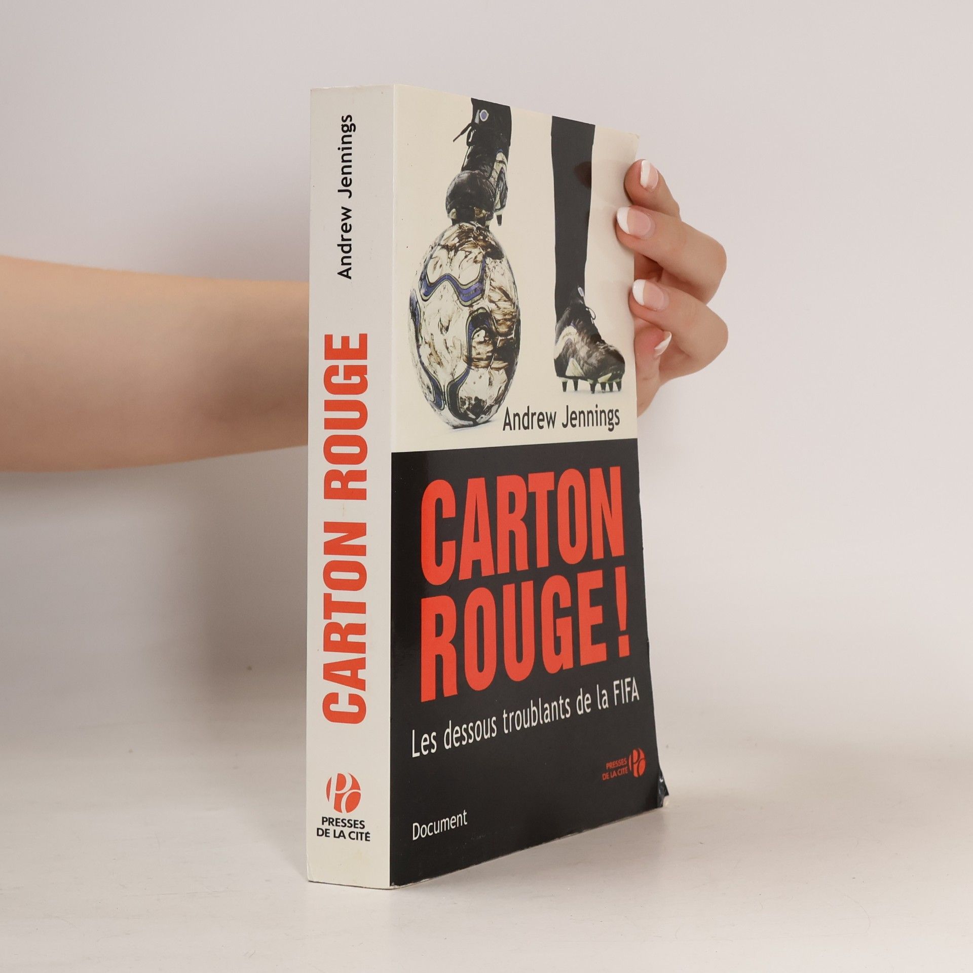 Andrew Jennings Carton rouge!
