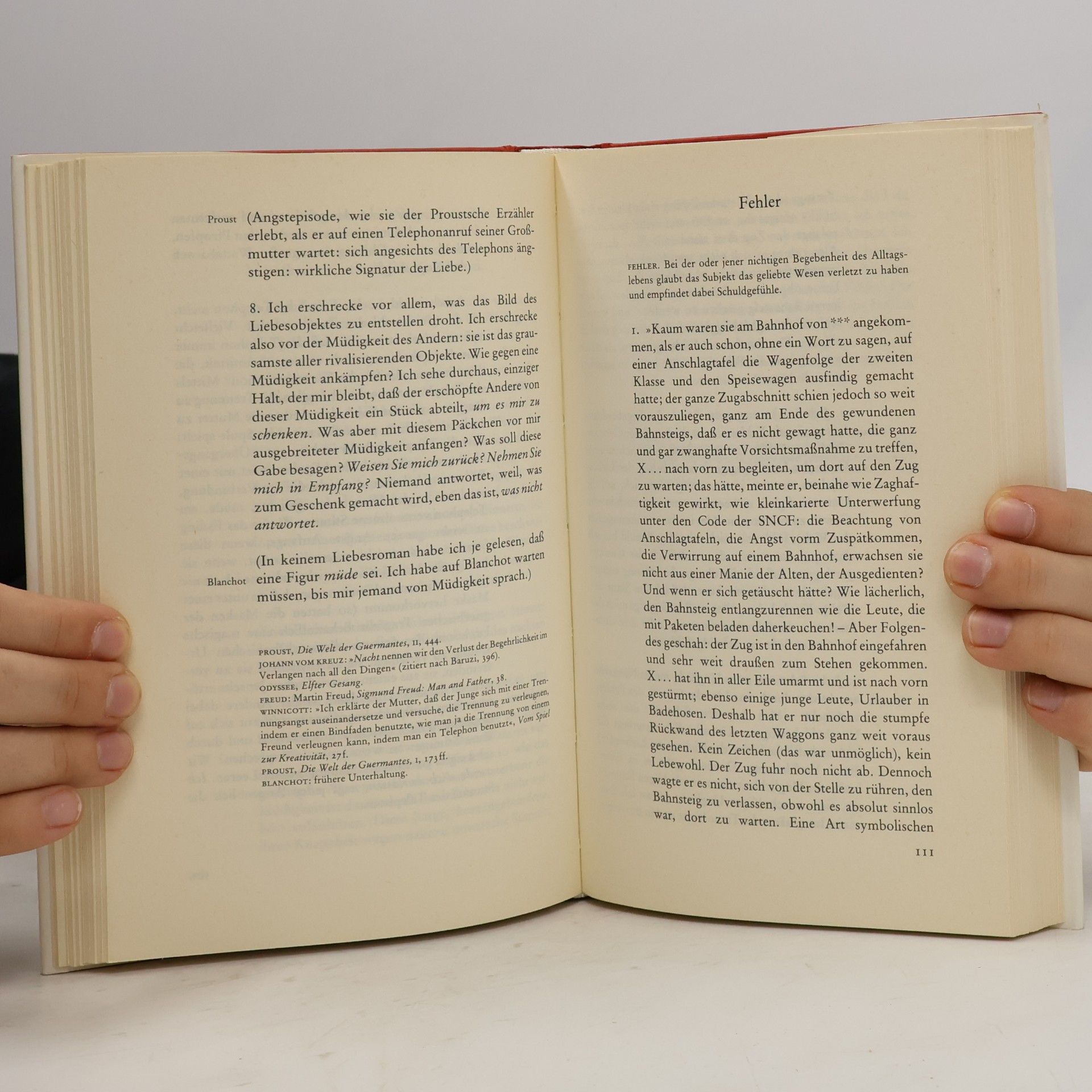 Roland Barthes Fragmente einer Sprache der Liebe