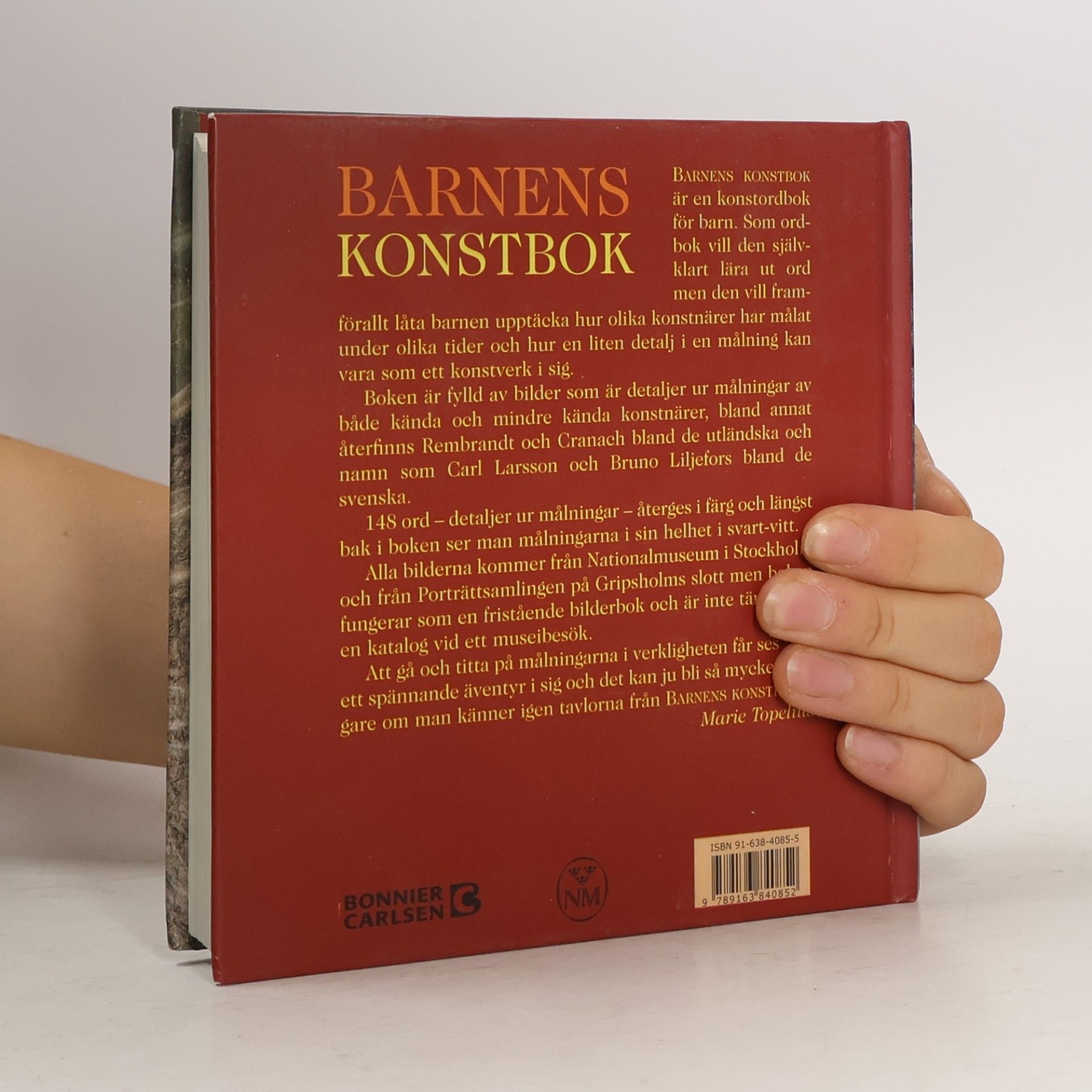 Marie Topelius Barnens konstbok