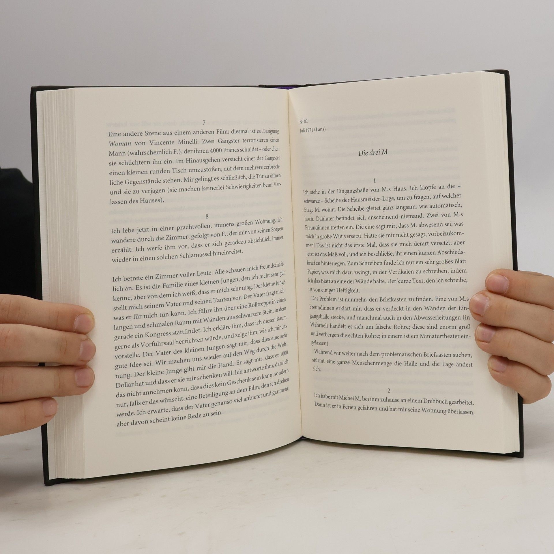 Georges Perec Die dunkle Kammer
