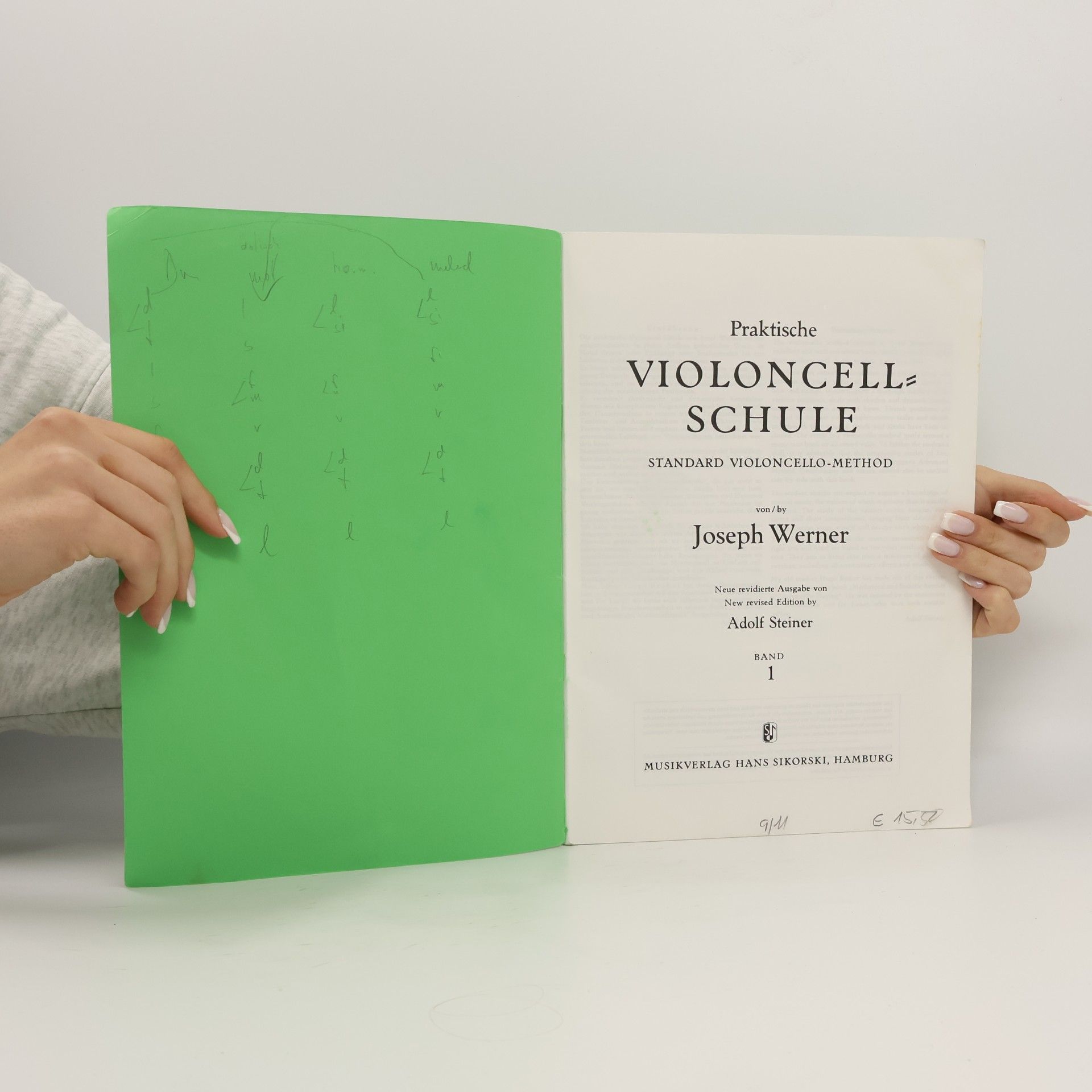 Joseph Werner Praktische Violoncell Schule