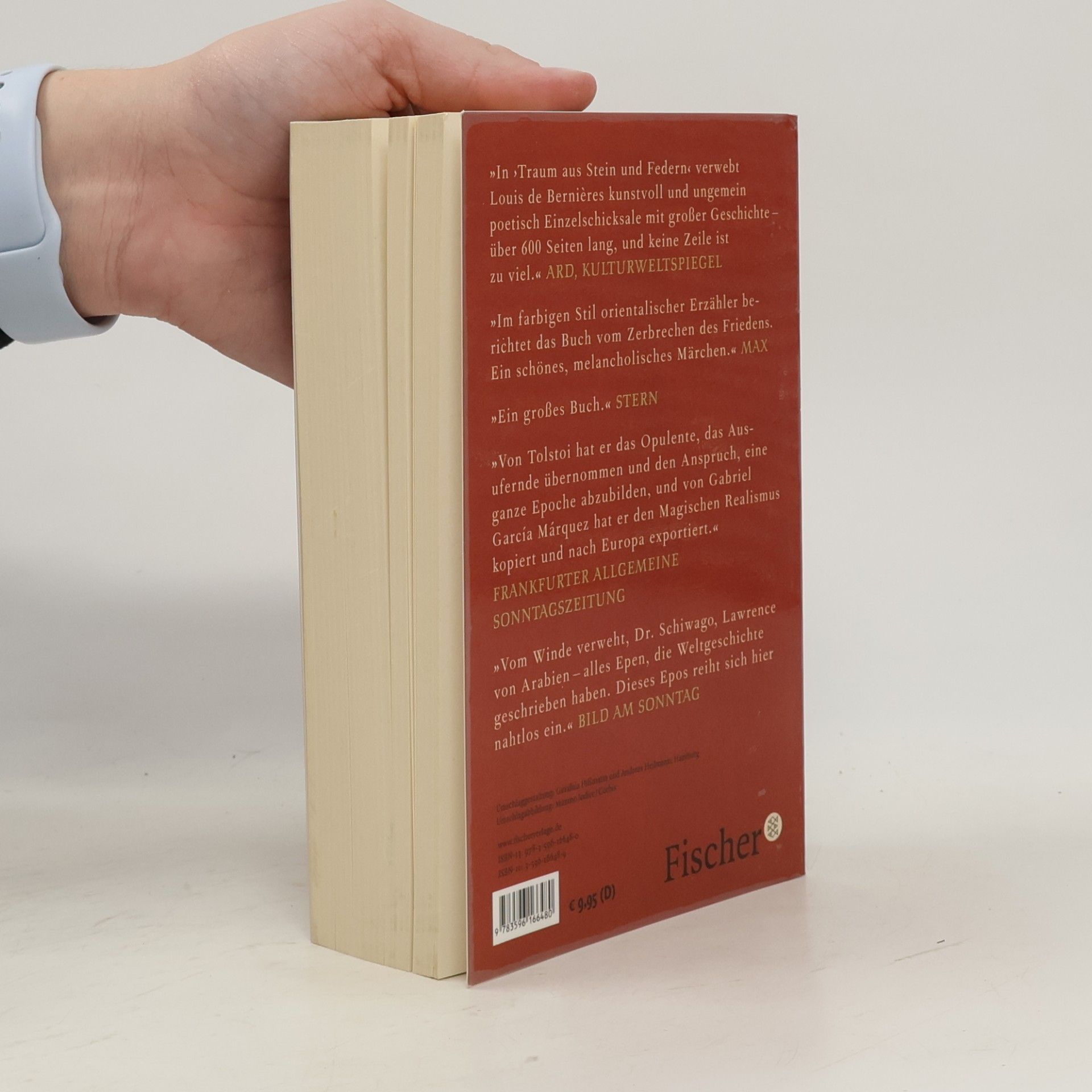 Louis de Bernieres Traum aus Stein und Federn