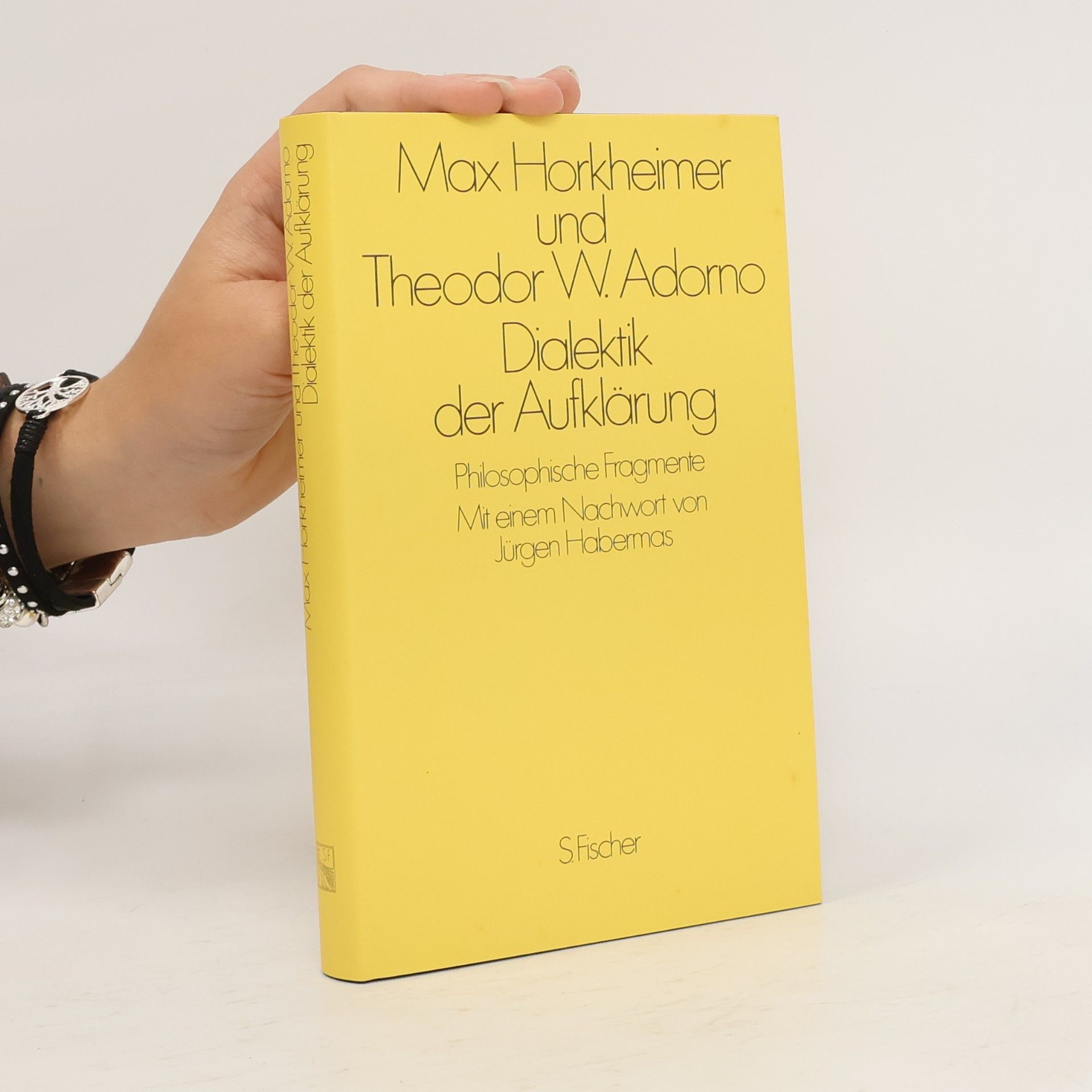 Max Horkheimer Dialektik der Aufklärung