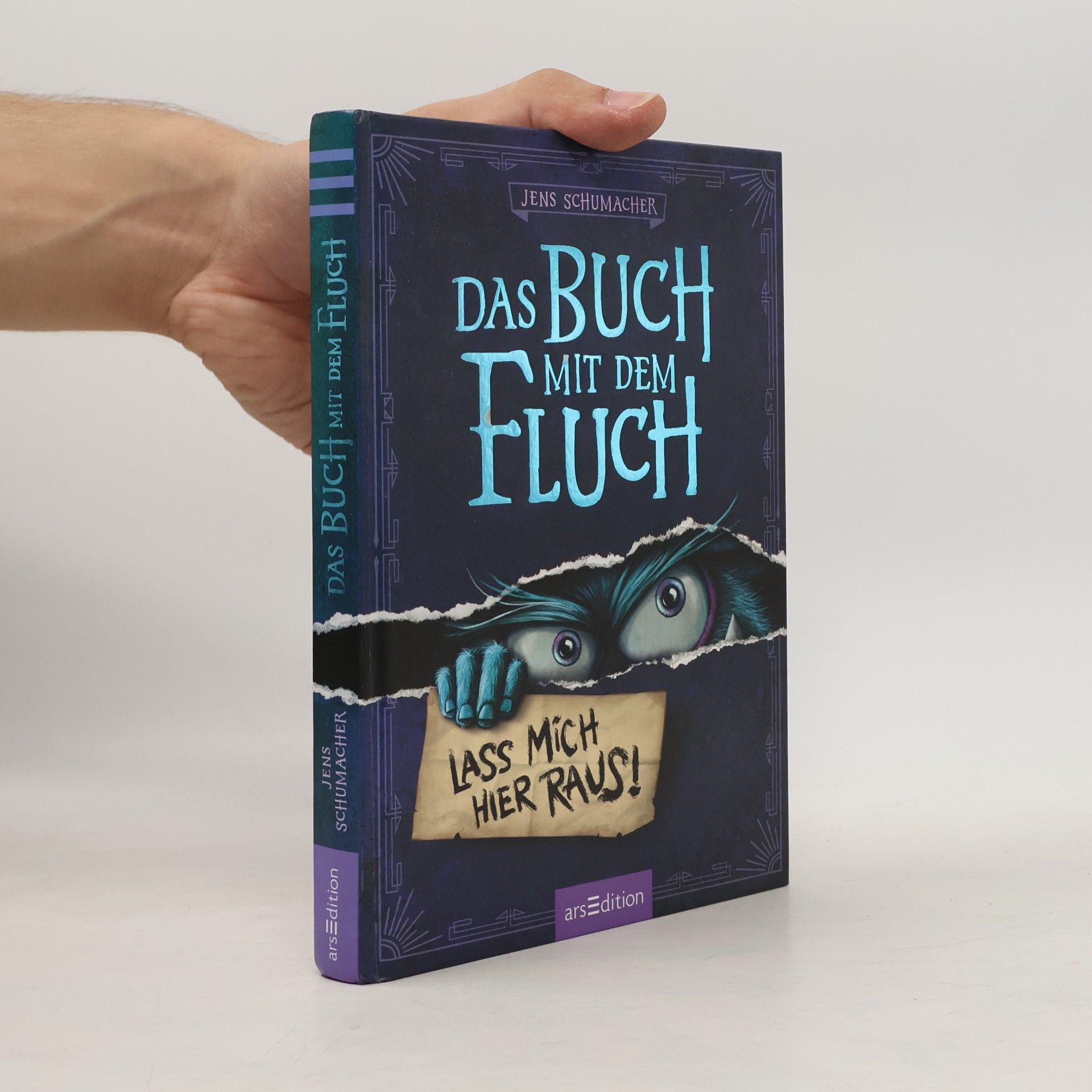 Das Buch mit dem Fluch. Lass mich hier raus!