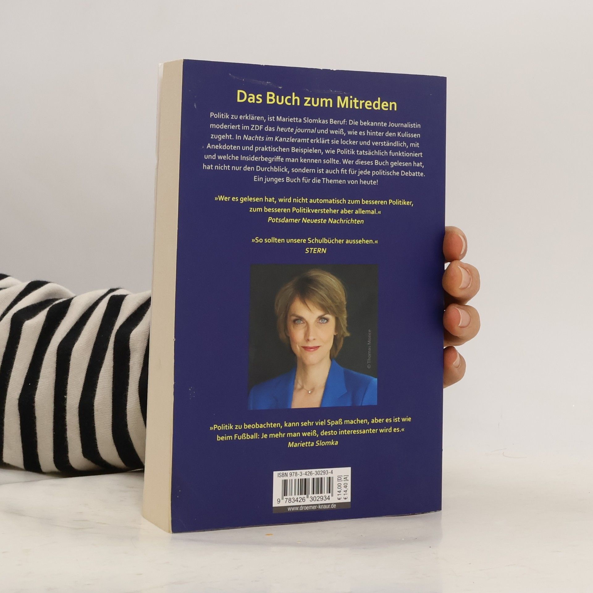 Marietta Slomka Nachts im Kanzleramt
