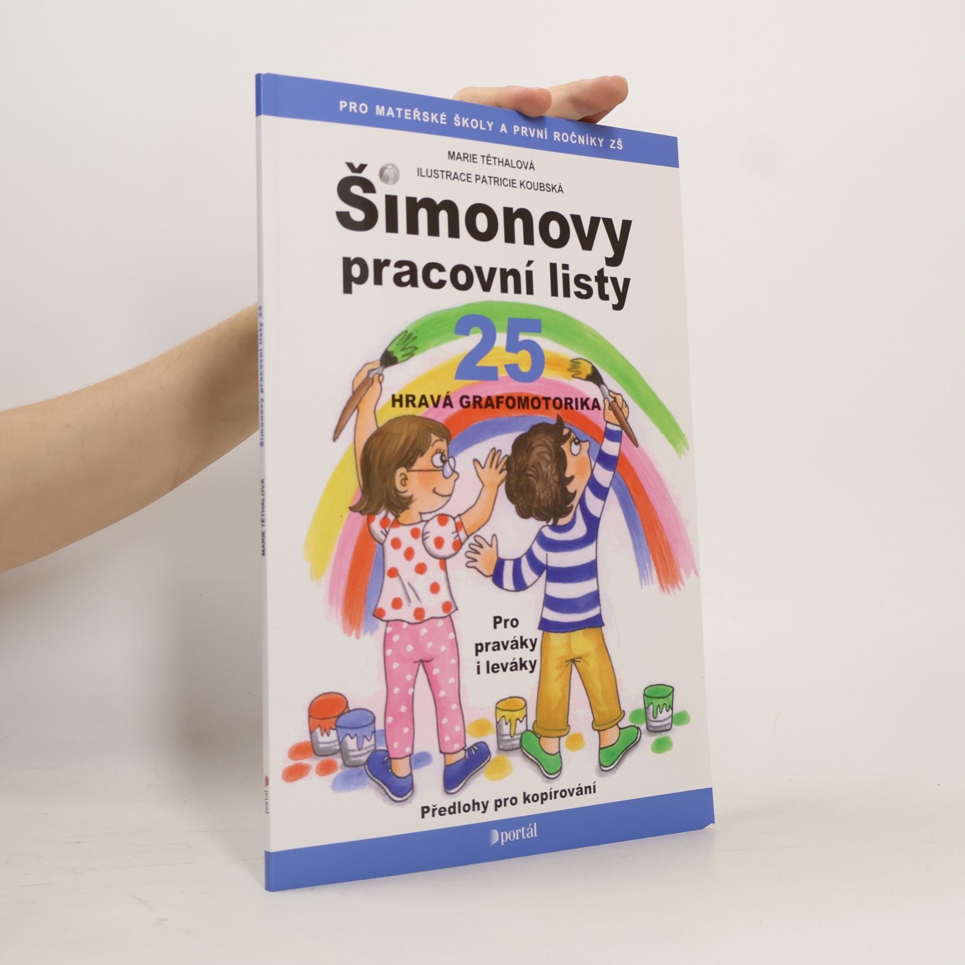 Marie Těthalová Šimonovy pracovní listy 25 - Hravá grafomotorika