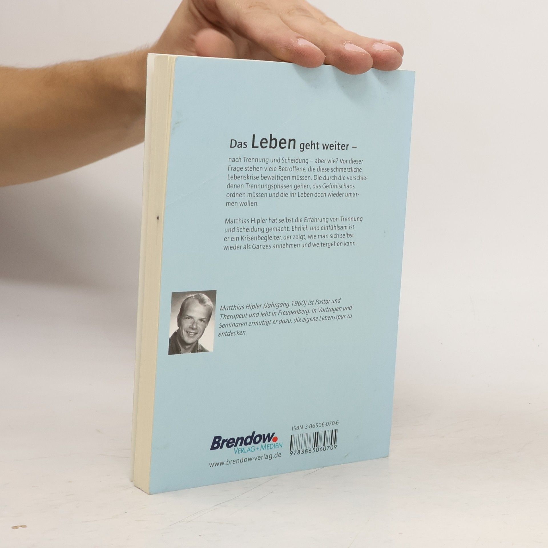 Matthias Hipler Das Leben neu umarmen