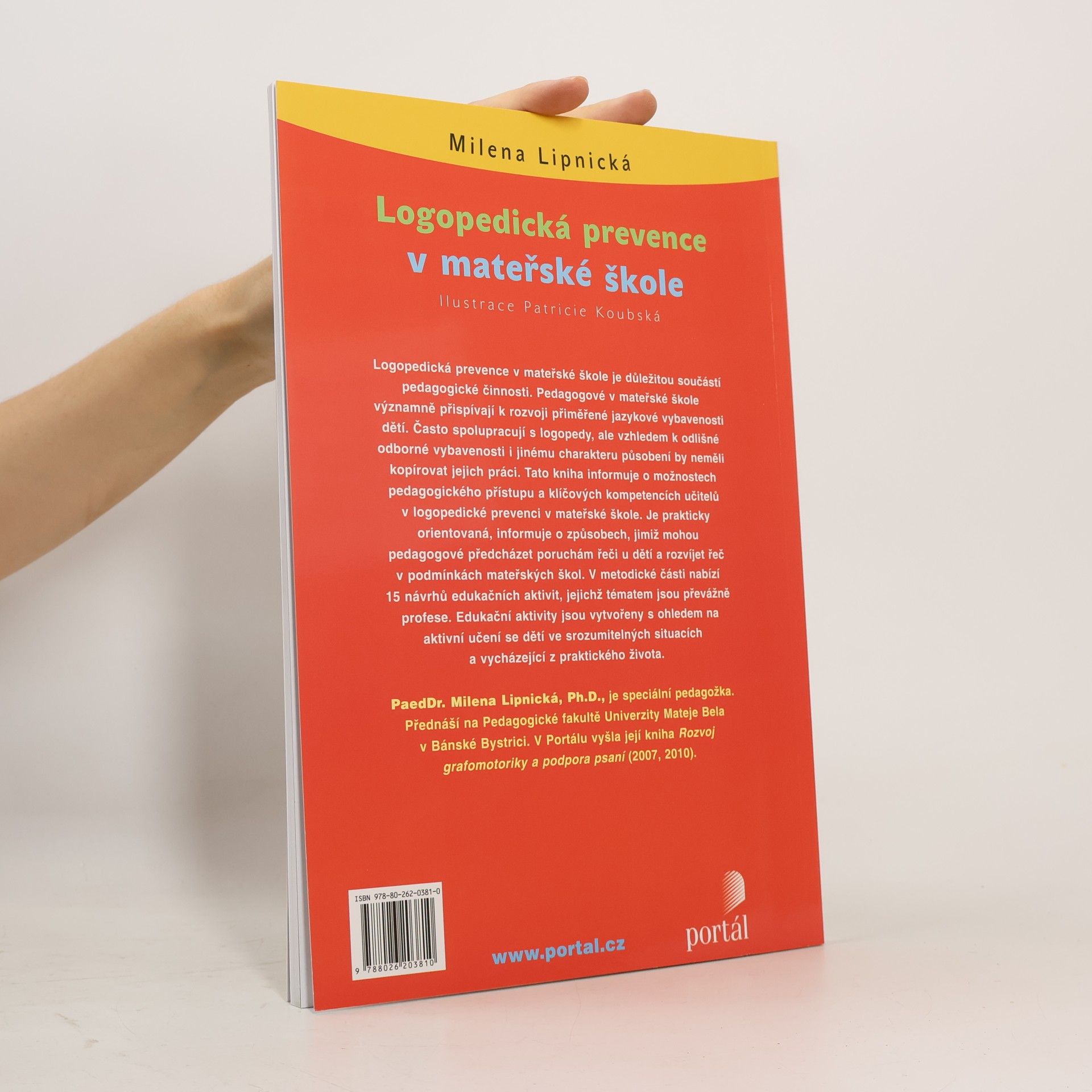 Milena Lipnická Logopedická prevence v mateřské škole