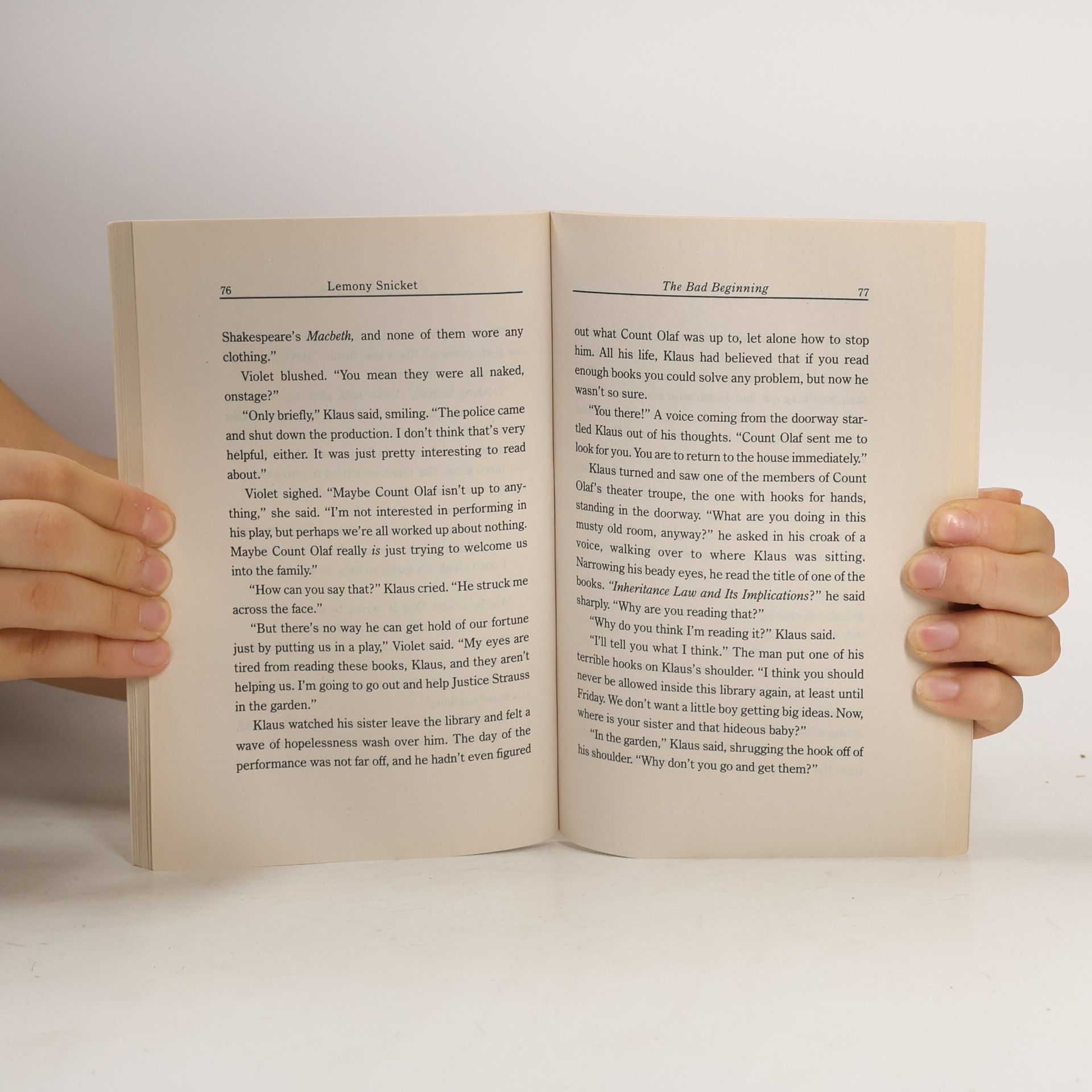 Lemony Snicket The Bad Beginning. A Series of Unfortunate Events No. 1