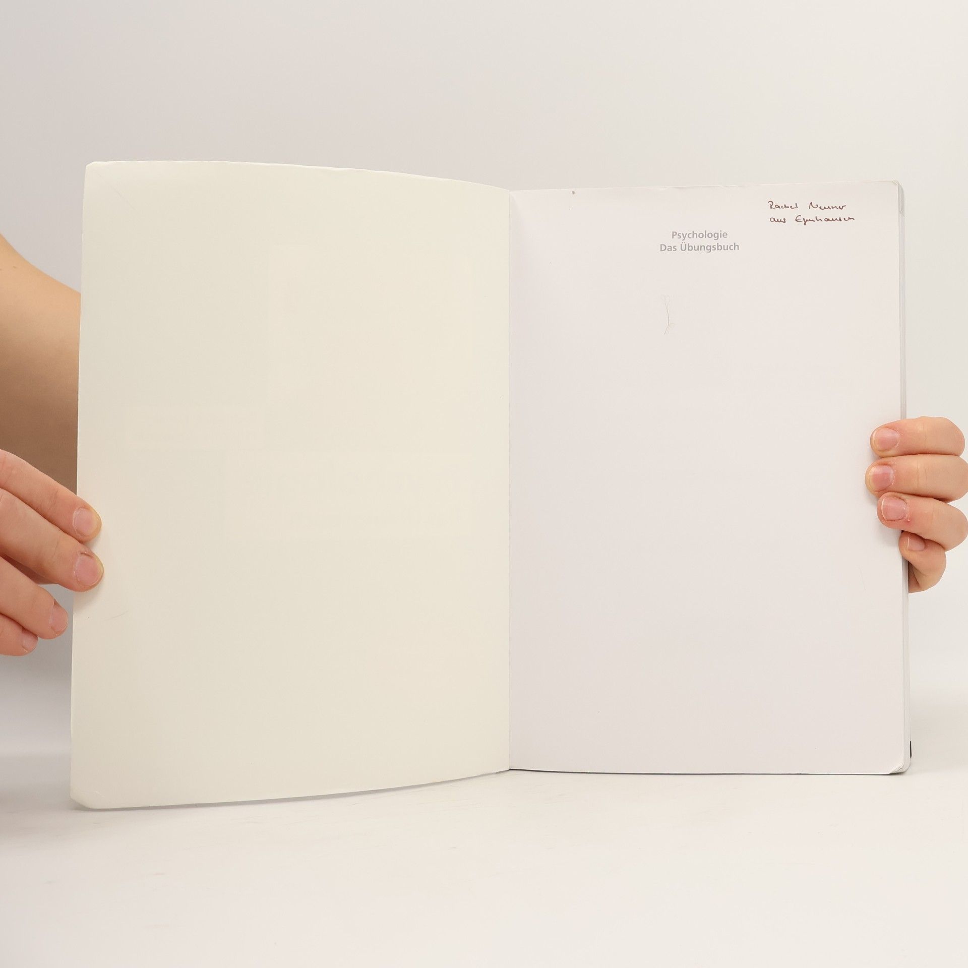 Richard J. Gerrig Psychologie. Das Übungsbuch