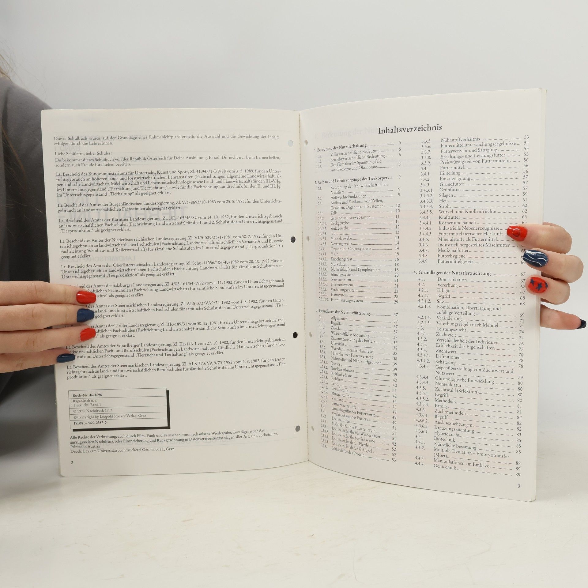 Gerhard Raganitsch Lern- und Arbeitsbuch - 1: Tierzucht und Tierhaltung