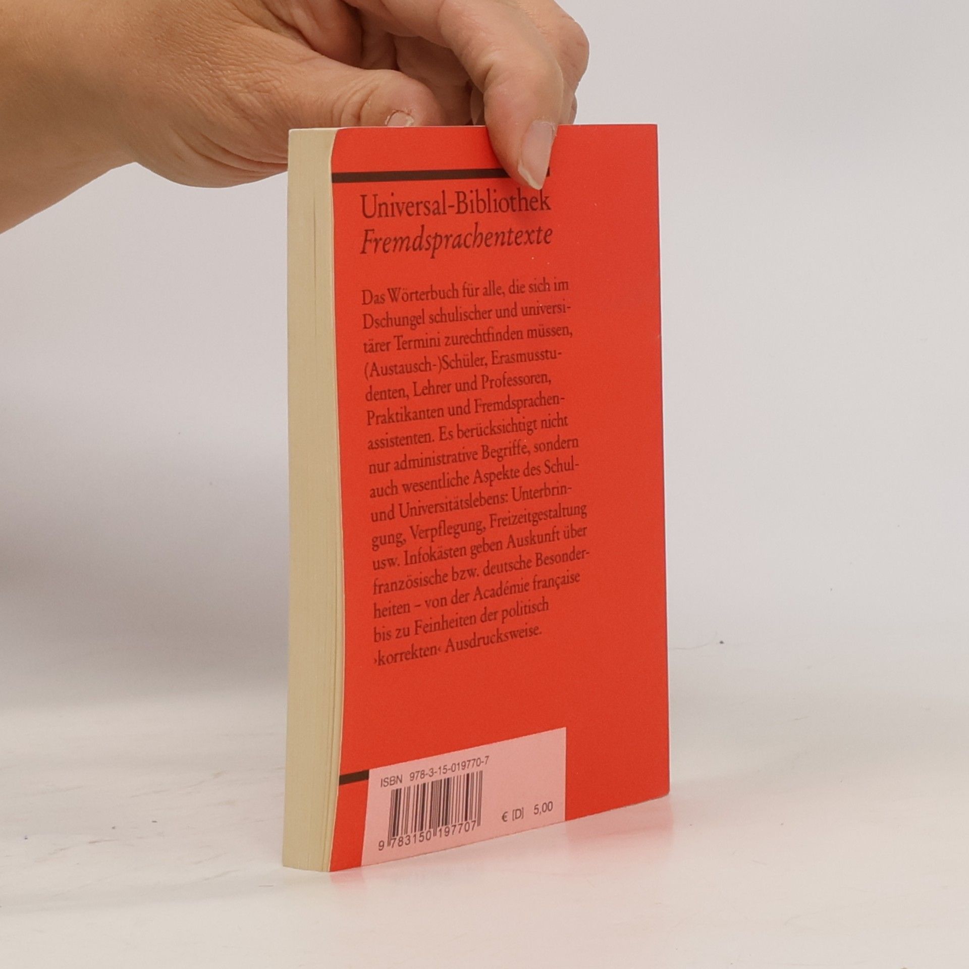 Edwige Schlapbach Petit dictionnaire de la vie scolaire et universitaire