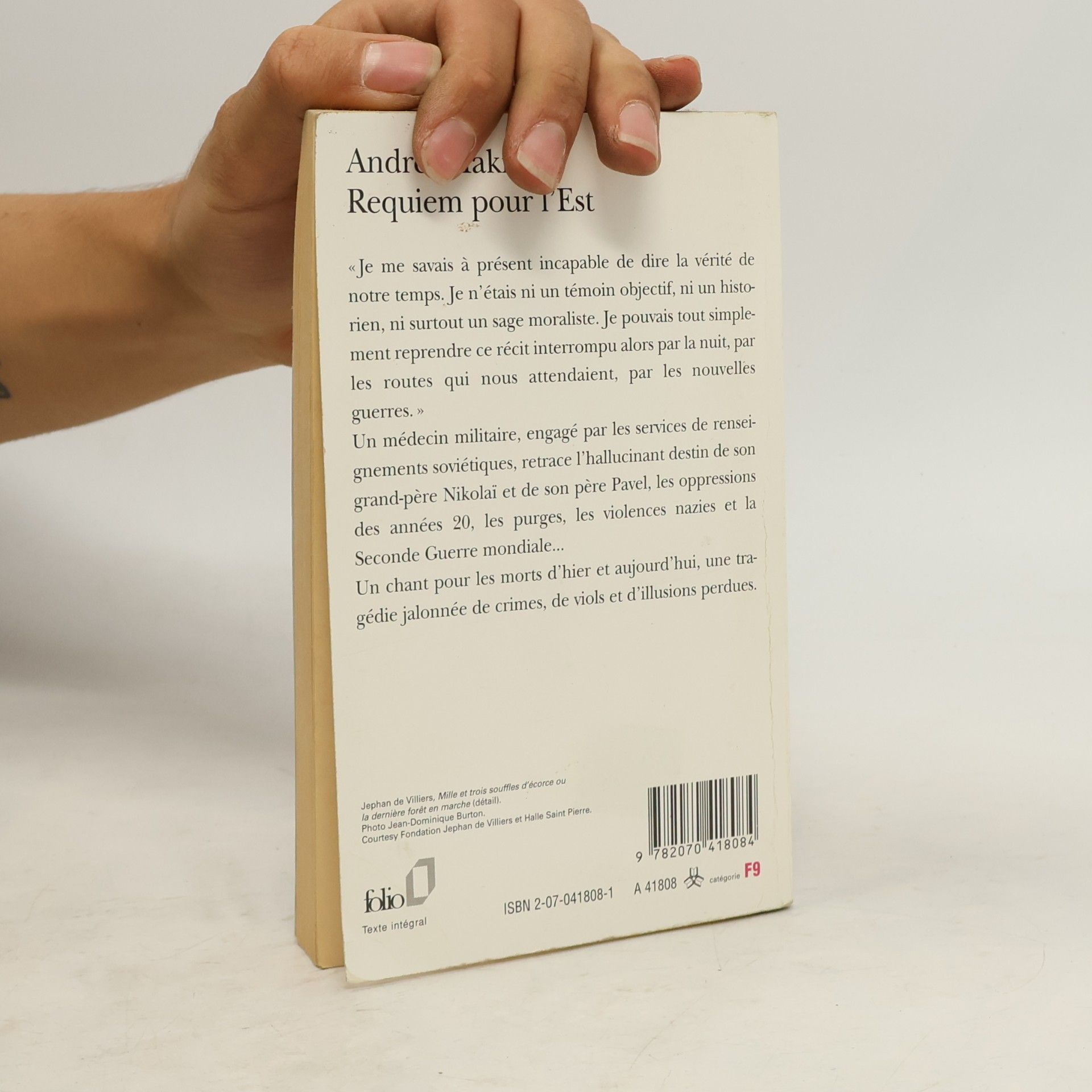 Andreï Makine Requiem pour l'Est