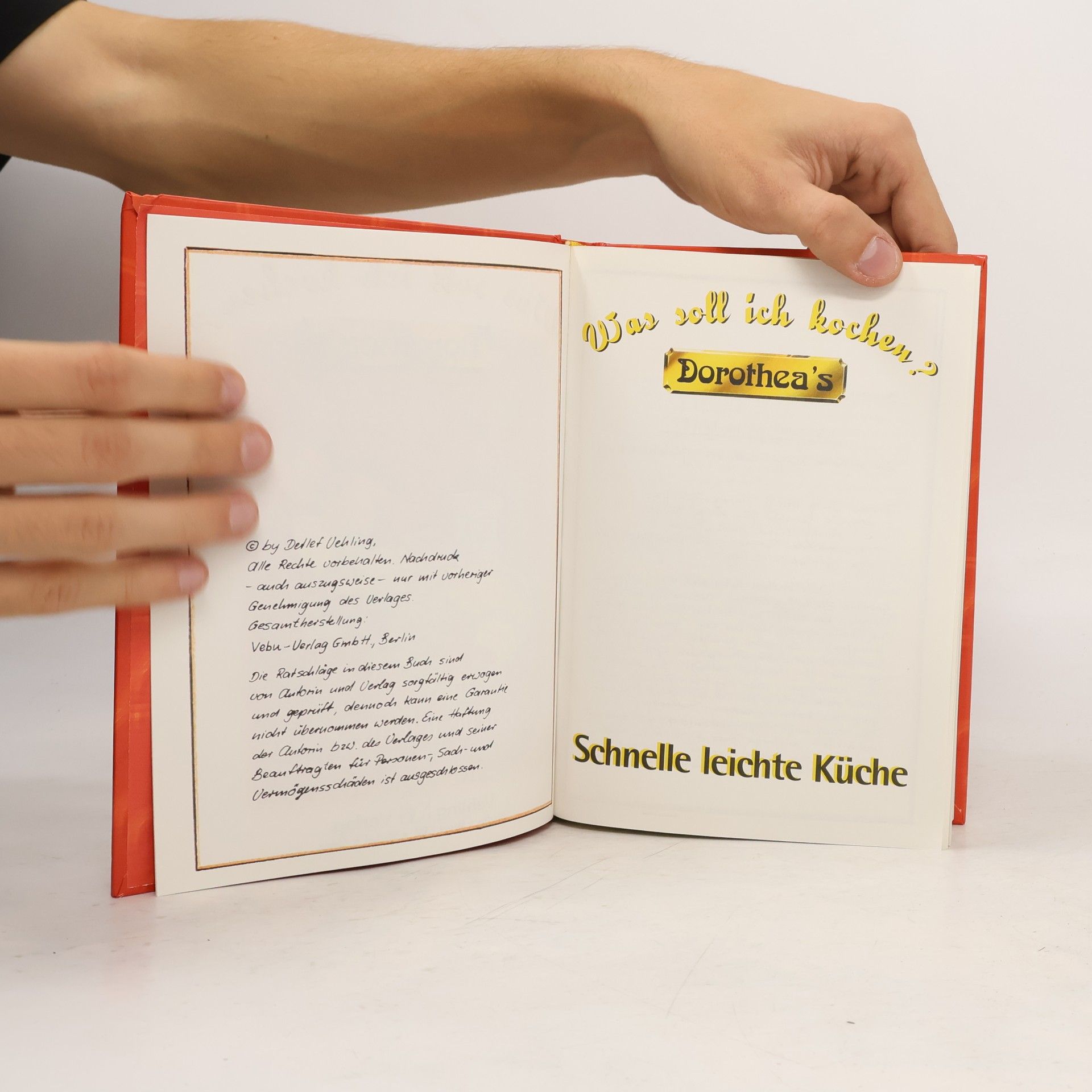 Dorothea Haselkamp Was soll ich kochen? Schnelle leichte Küche