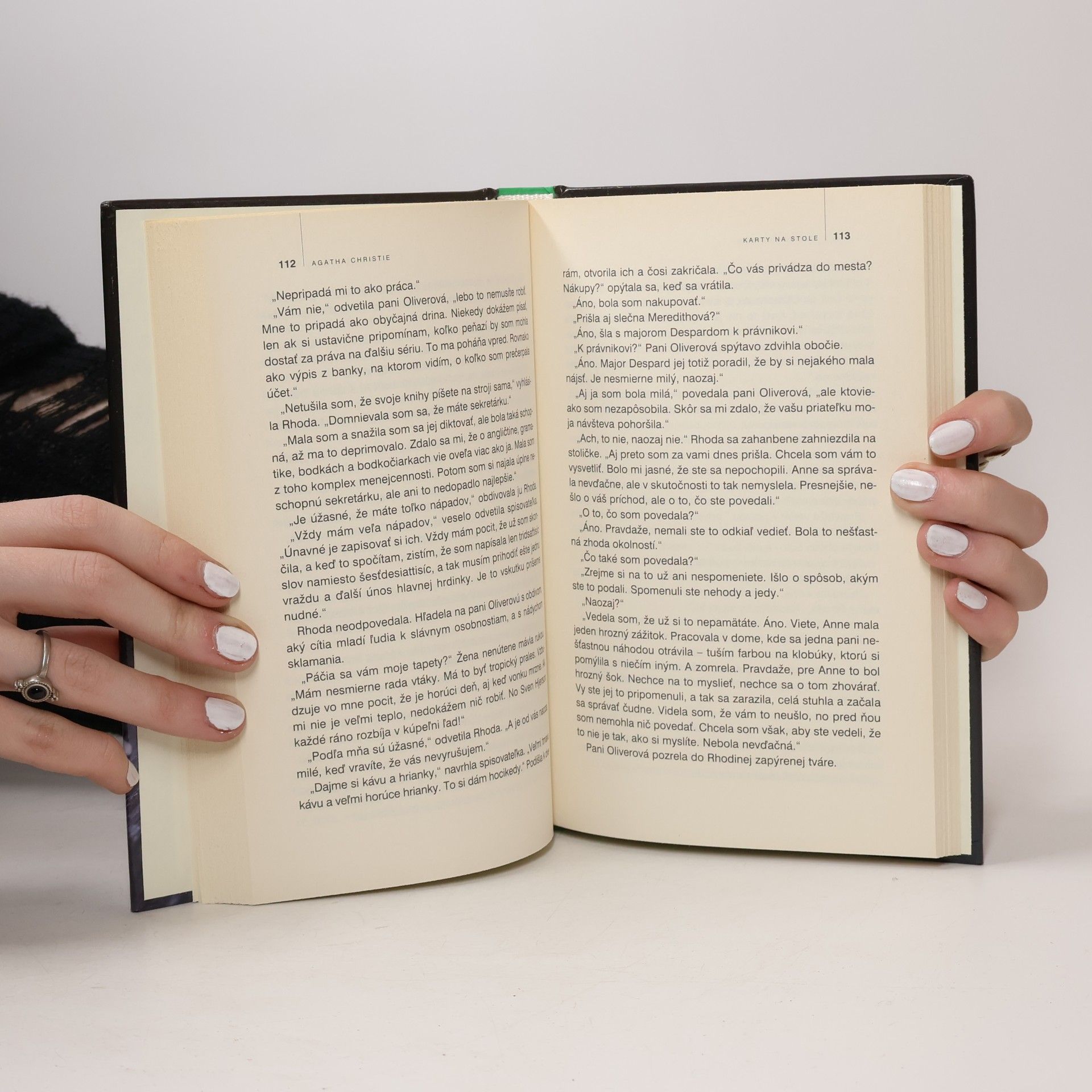 Agatha Christie Karty na stole