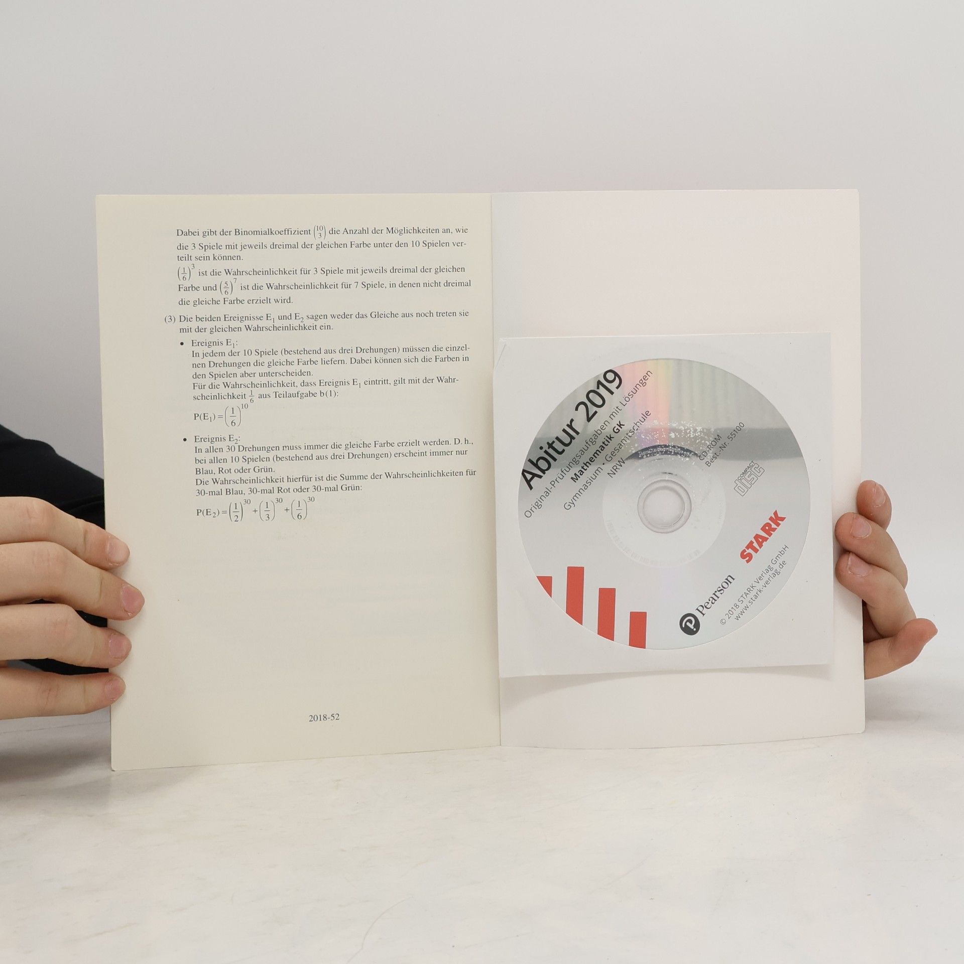 STARK Abiturprüfung NRW 2019 - Mathematik GK: Original-Prüfungsaufgaben mit Lösungen 2016-2018. Inkl. Online-Prüfungstraining