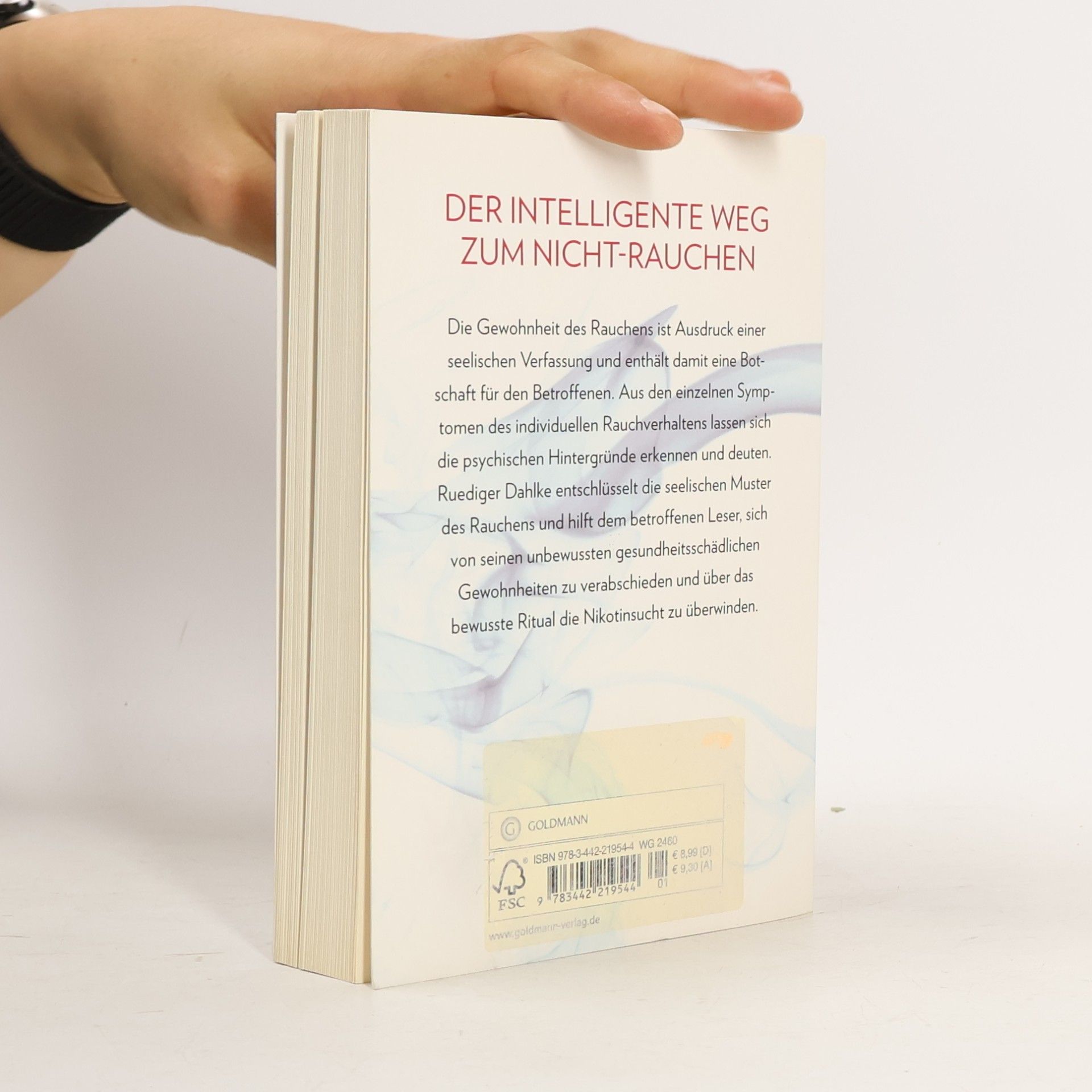 Ruediger Dahlke Das Raucherbuch