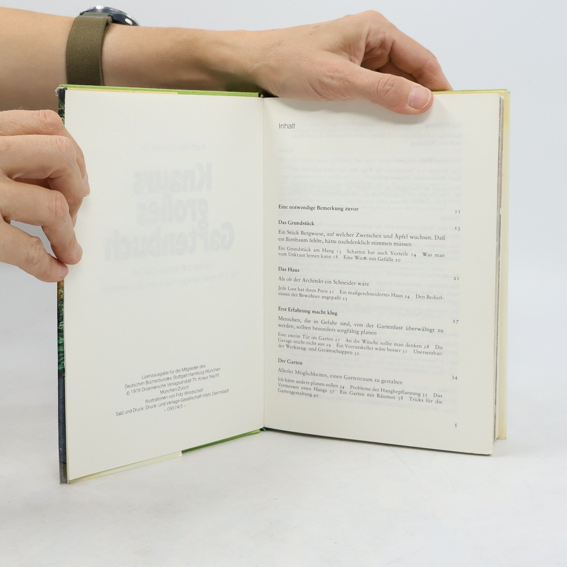Karl Heinz Hanisch Knaurs grosses Gastenbuch