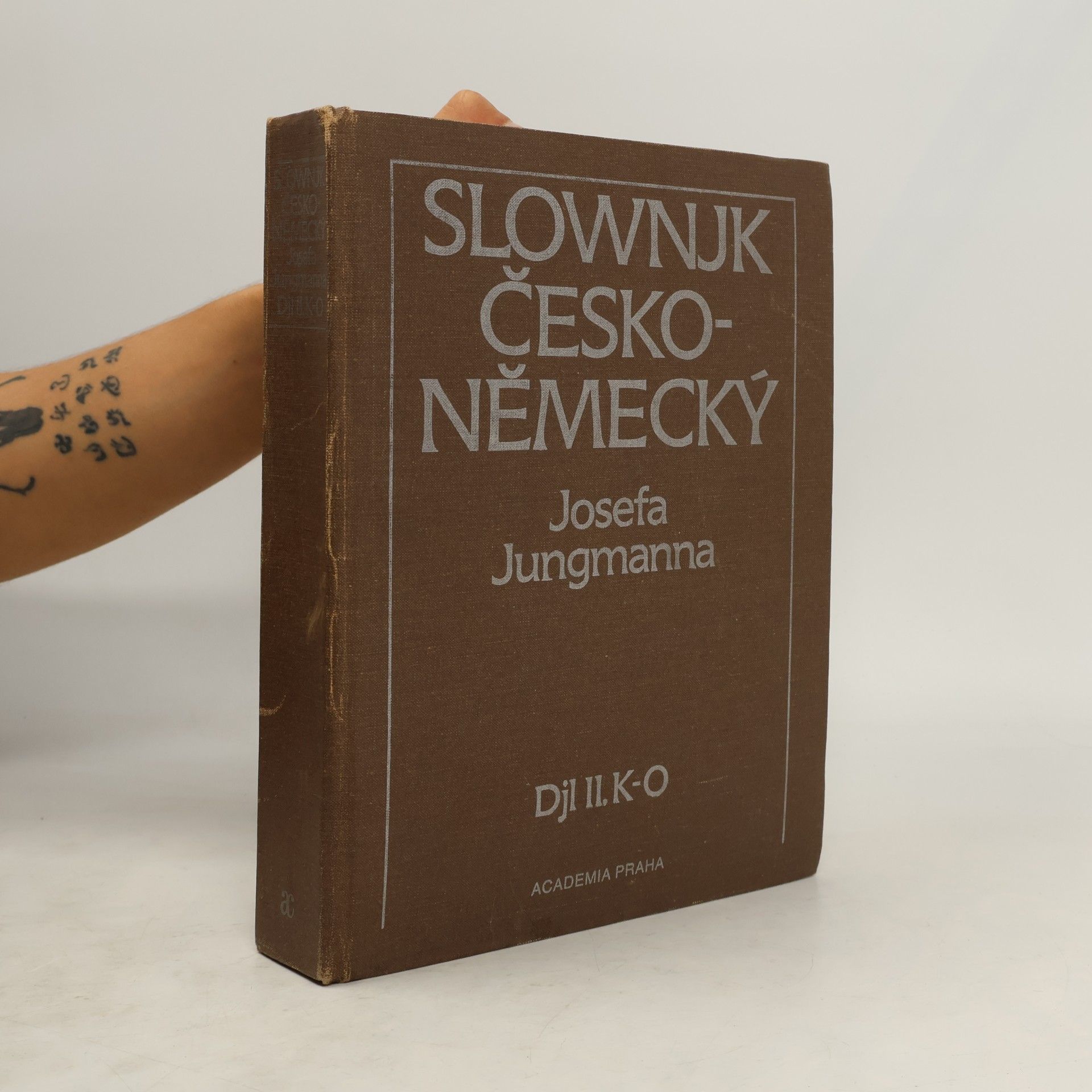 Josef Jungmann Slownjk česko-německý Josefa Jungmanna II. K-O