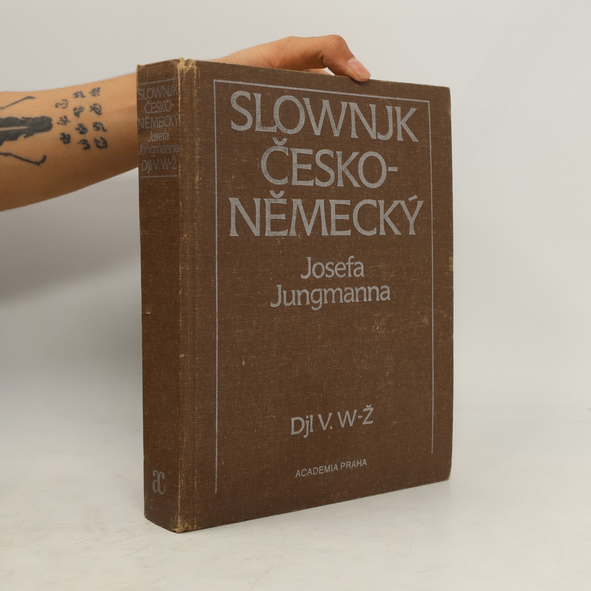 Slownjk česko-německý Josefa Jungmanna V. W-Ž