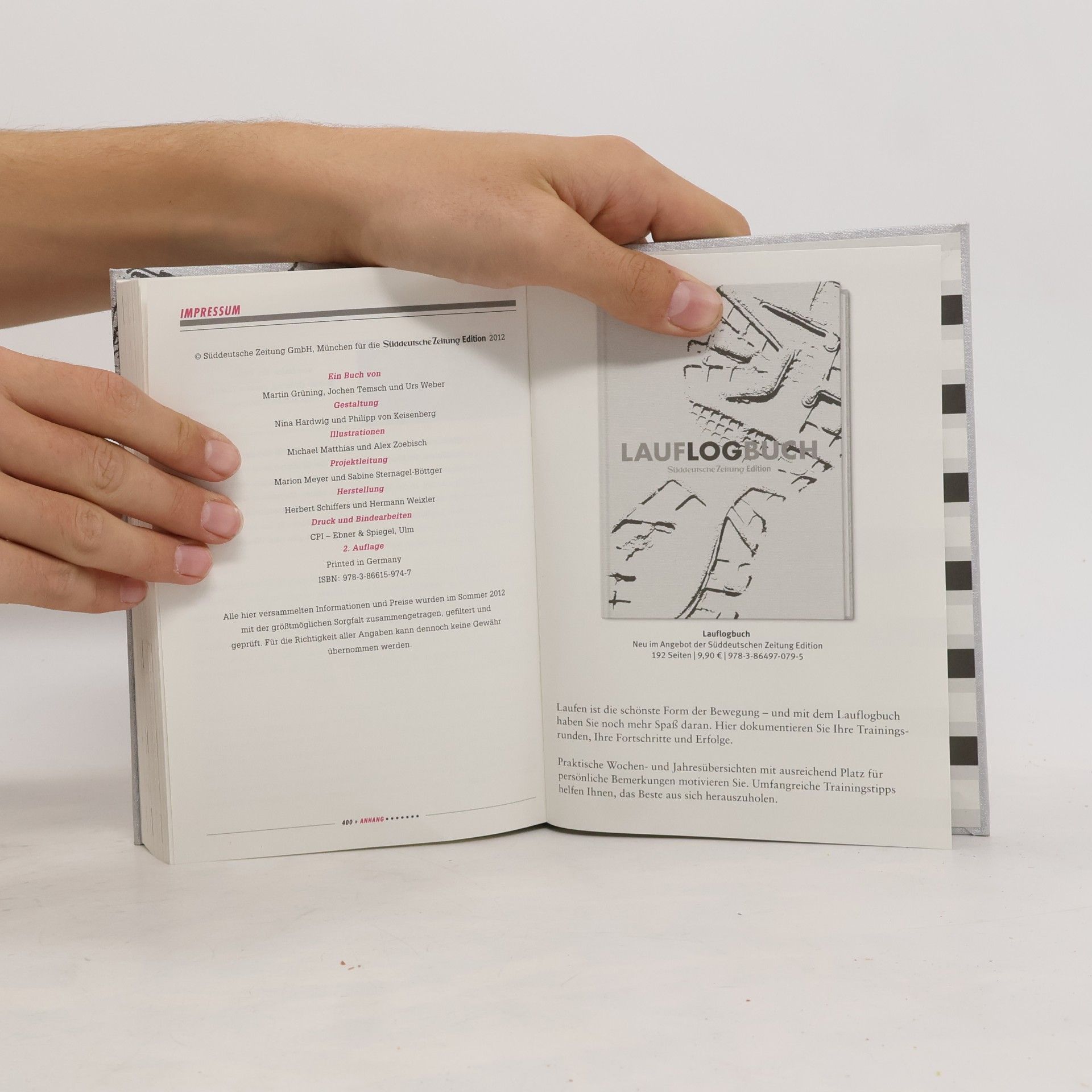 Martin Grüning Laufbuch