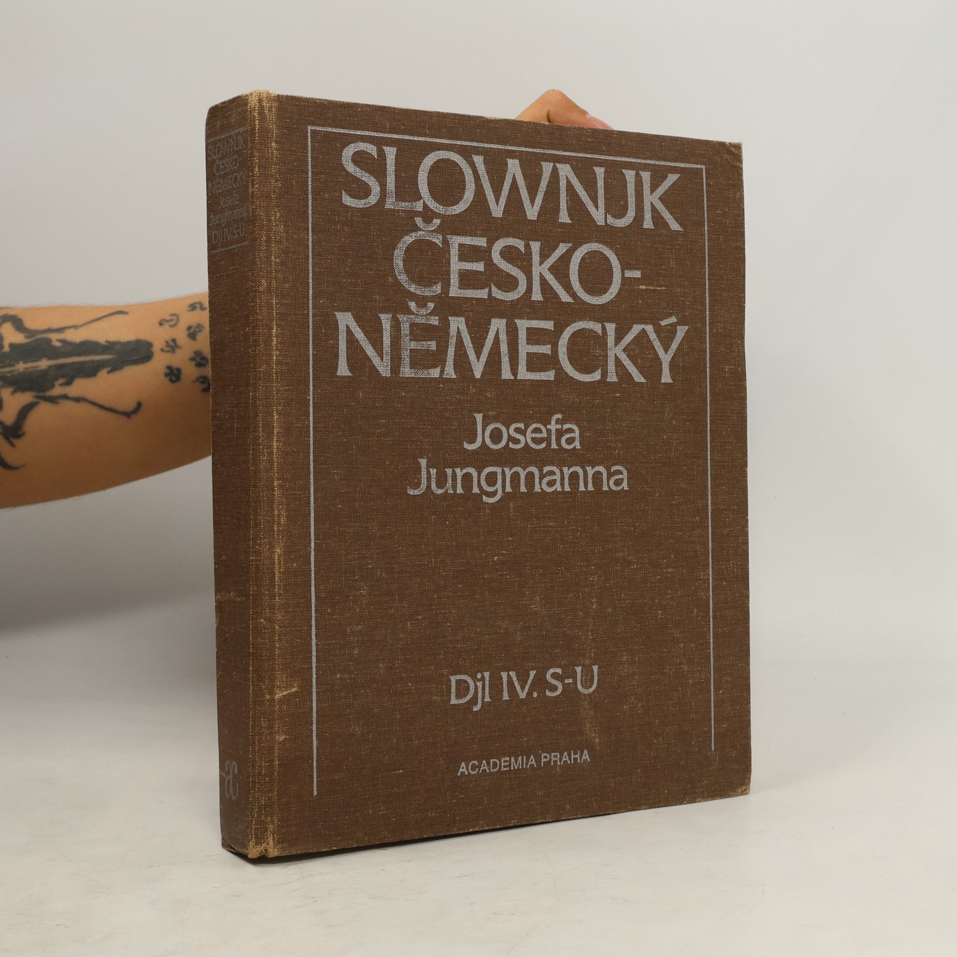 Josef Jakub Jungmann Slownjk česko-německý IV. S-U
