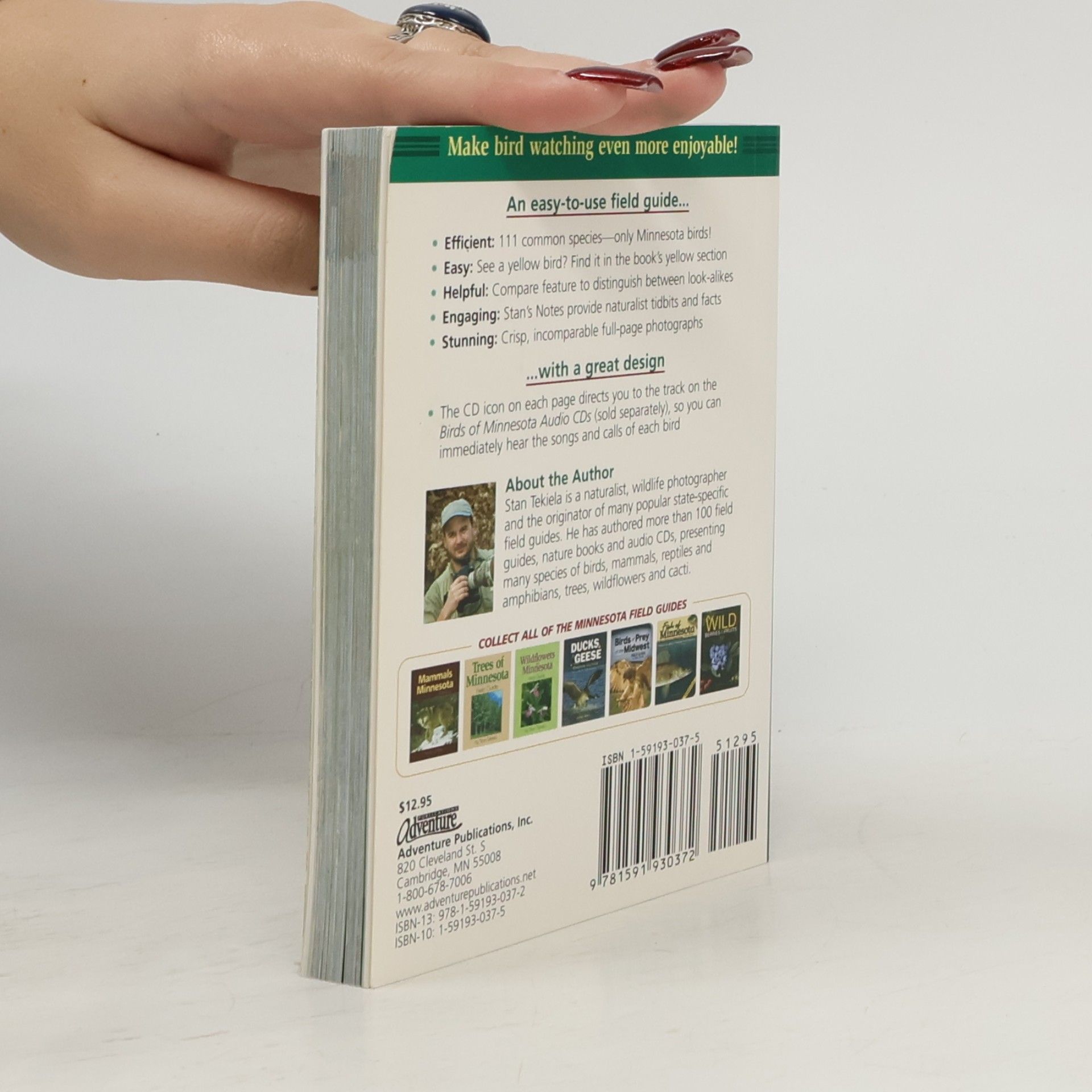 Stan Tekiela Bird Identification Guides: Birds of Minnesota Field Guide