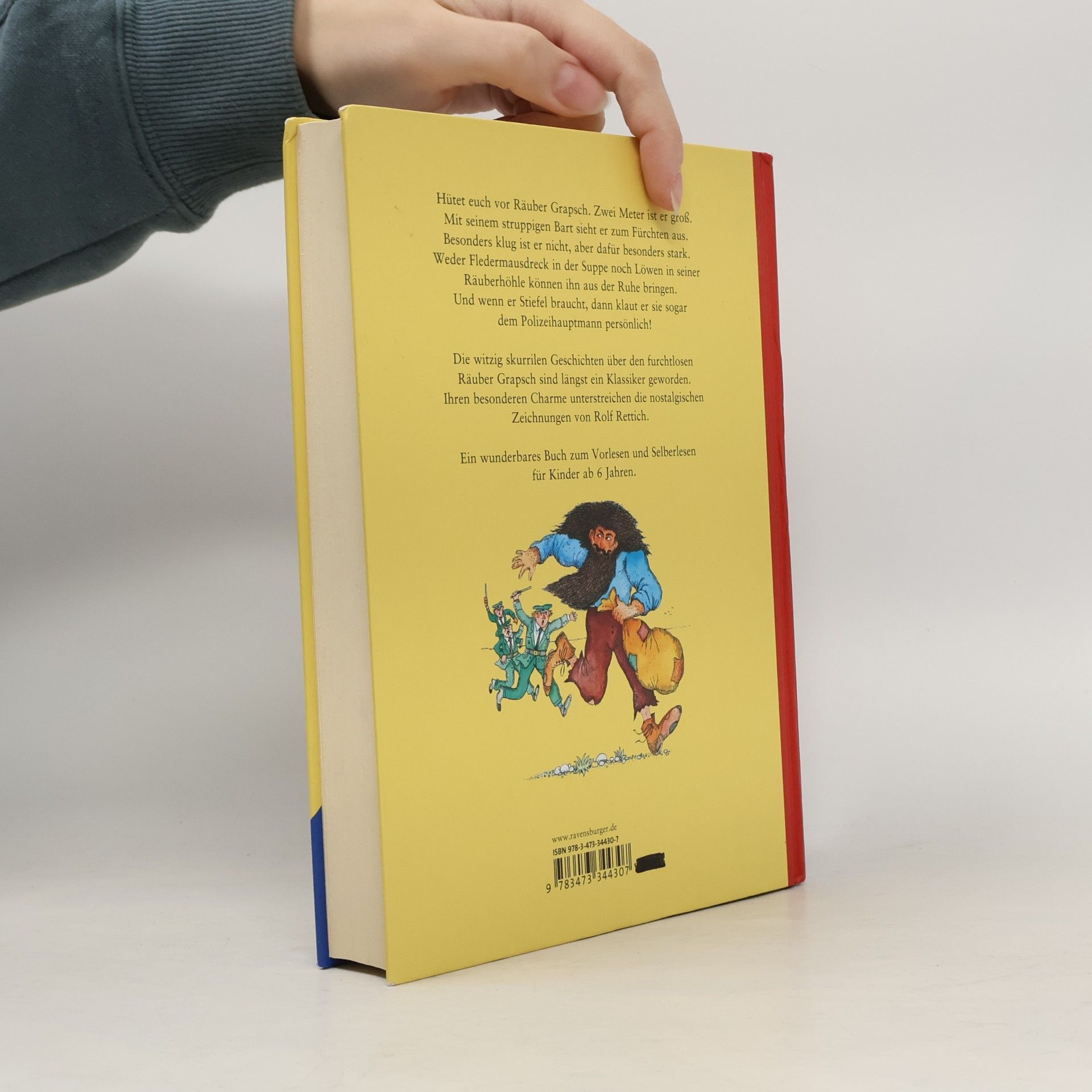 Gudrun Pausewang Das große Buch vom Räuber Grapsch