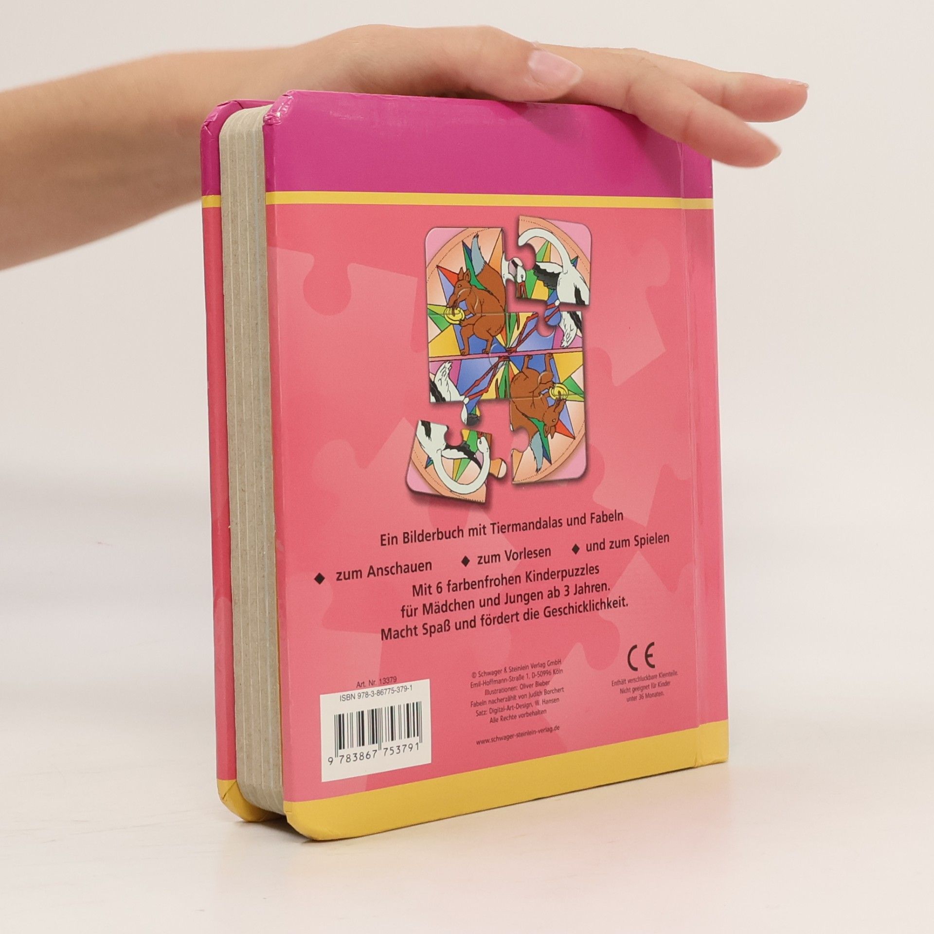 Kolektiv autorů Knížka s puzzle. Mandaly