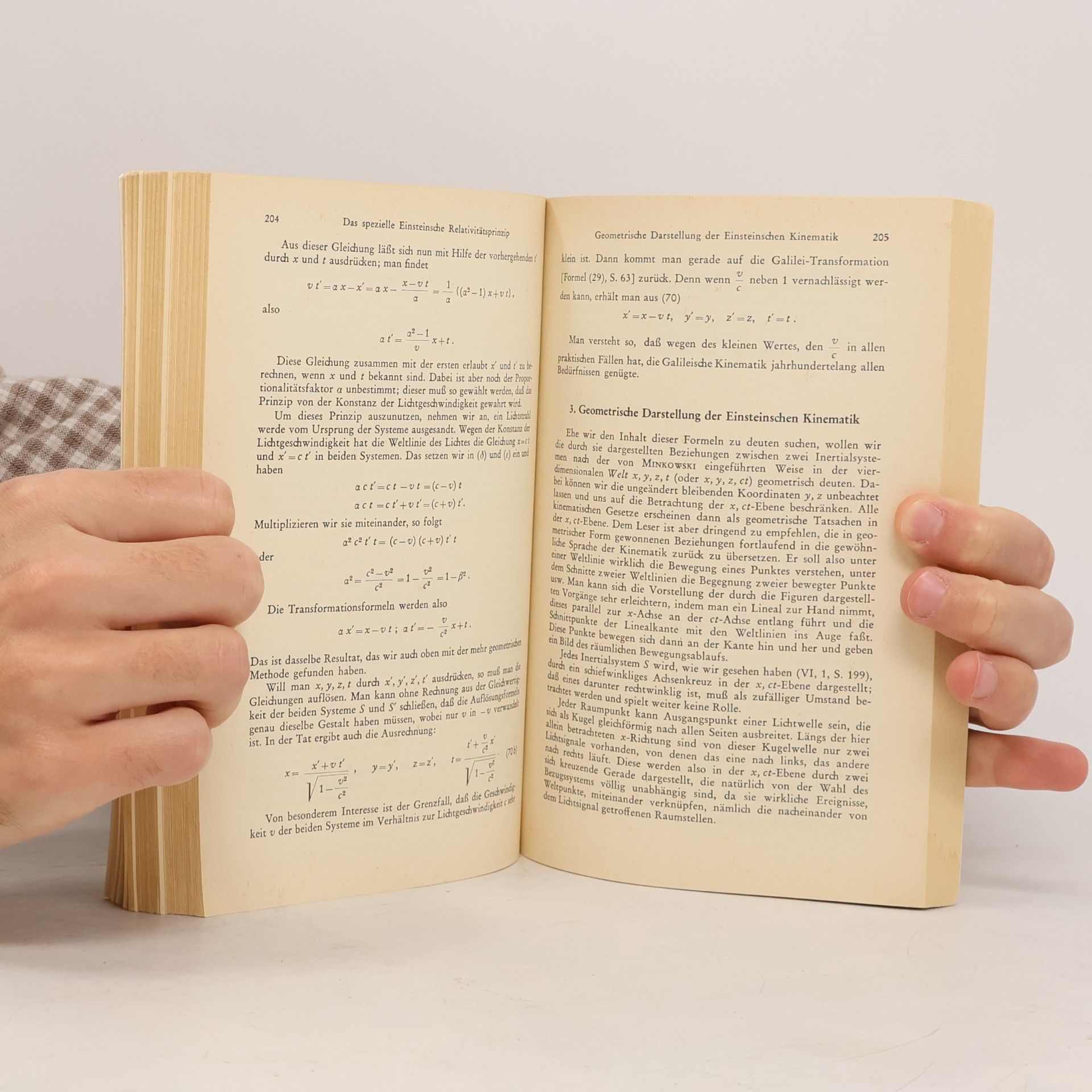 Max Born Die Relativitätstheorie Einsteins