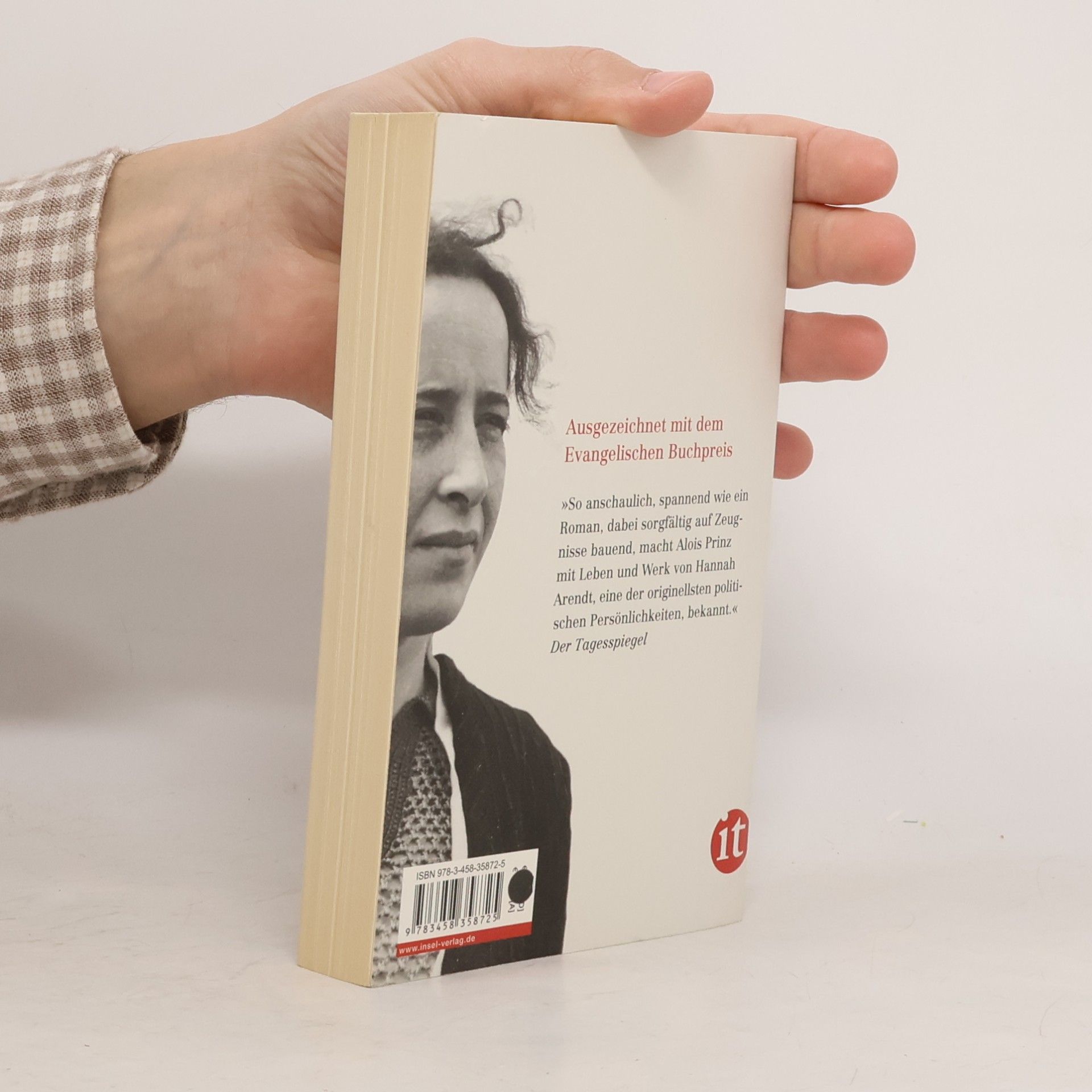 Alois Prinz Hannah Arendt oder Die Liebe zur Welt