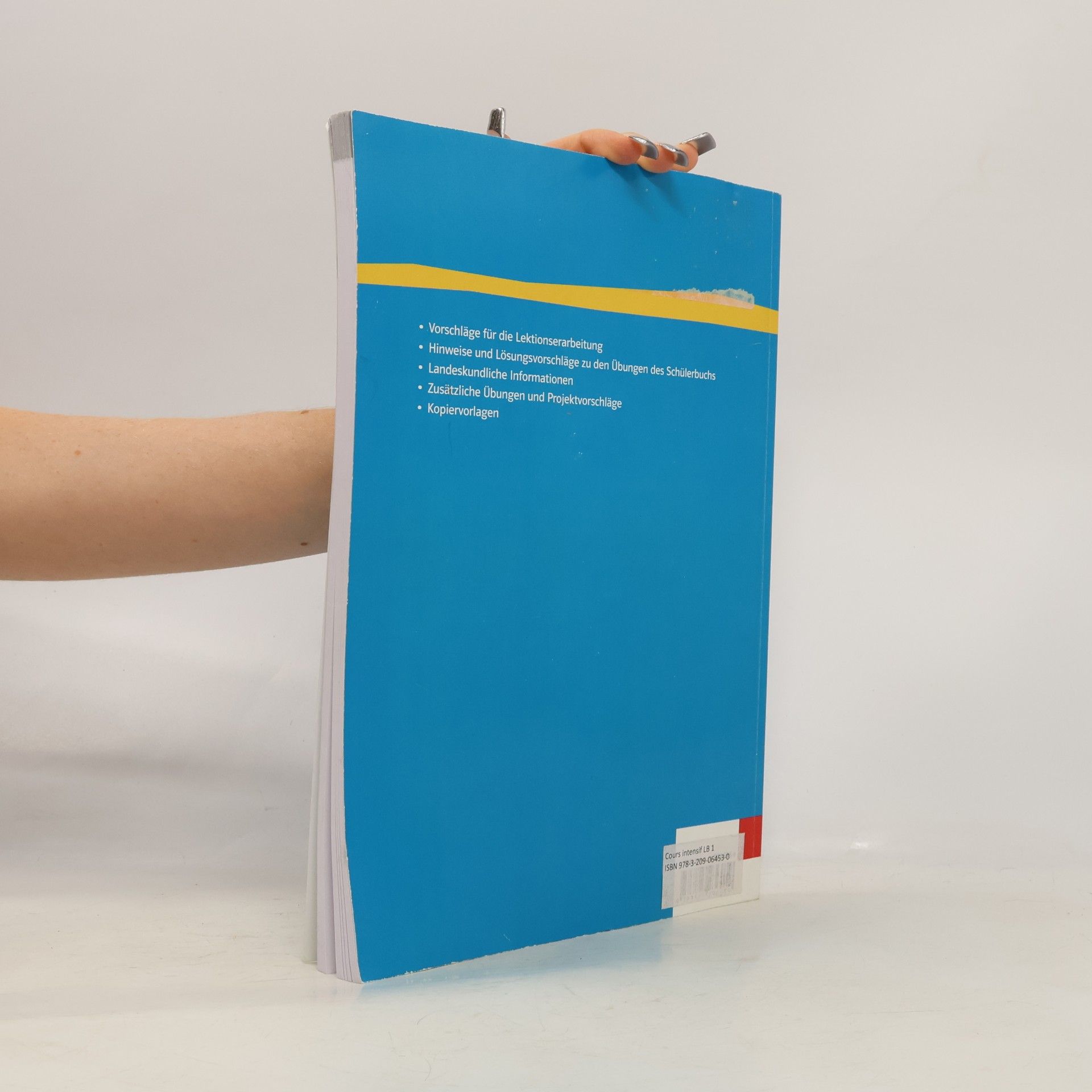 Gunda Hiort Cours intensif. Französisch als 3. Fremdsprache: Cours intensif 1, Lehrerbuch